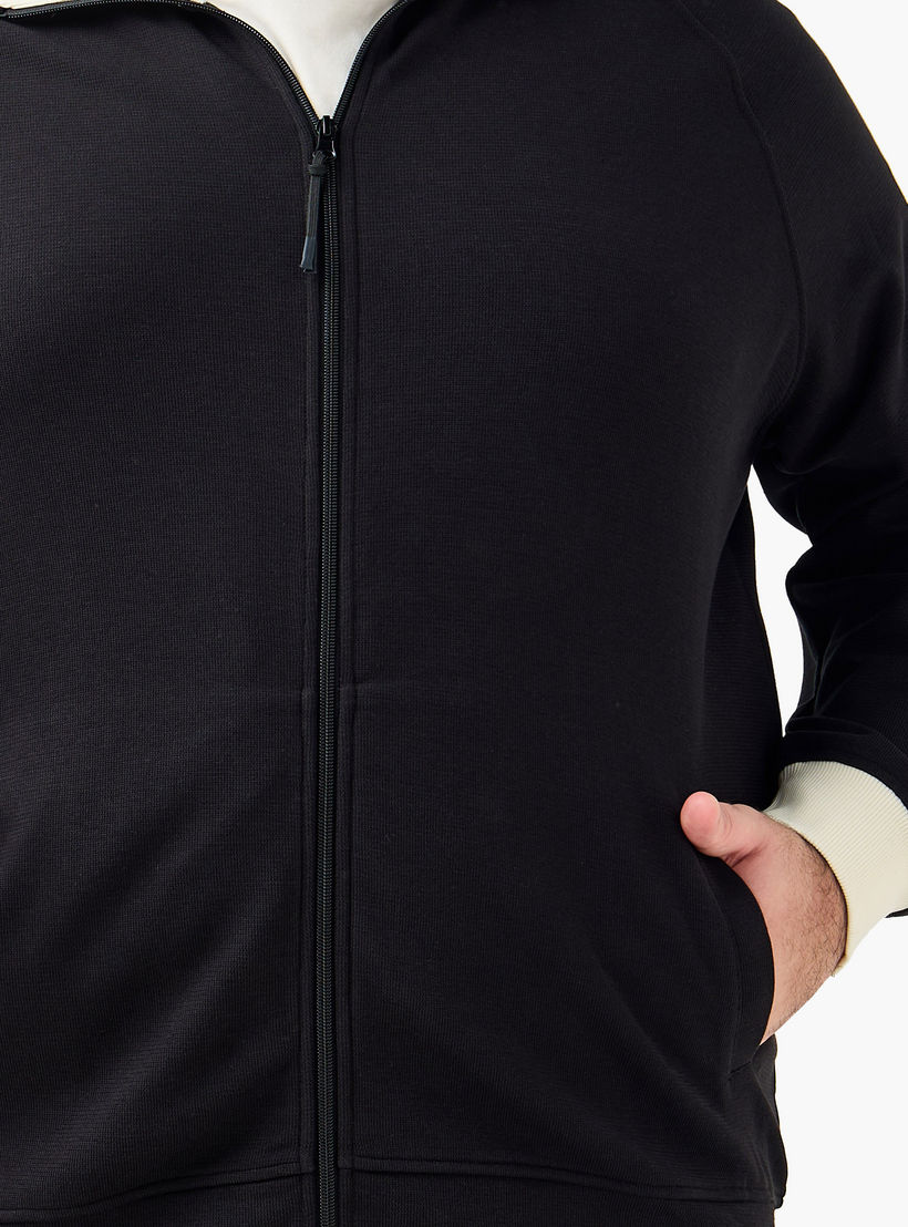 جاكيت طويل بتفاصيل شريط للرجال-men-clothing-jacketsandblazers-jackets-image-4