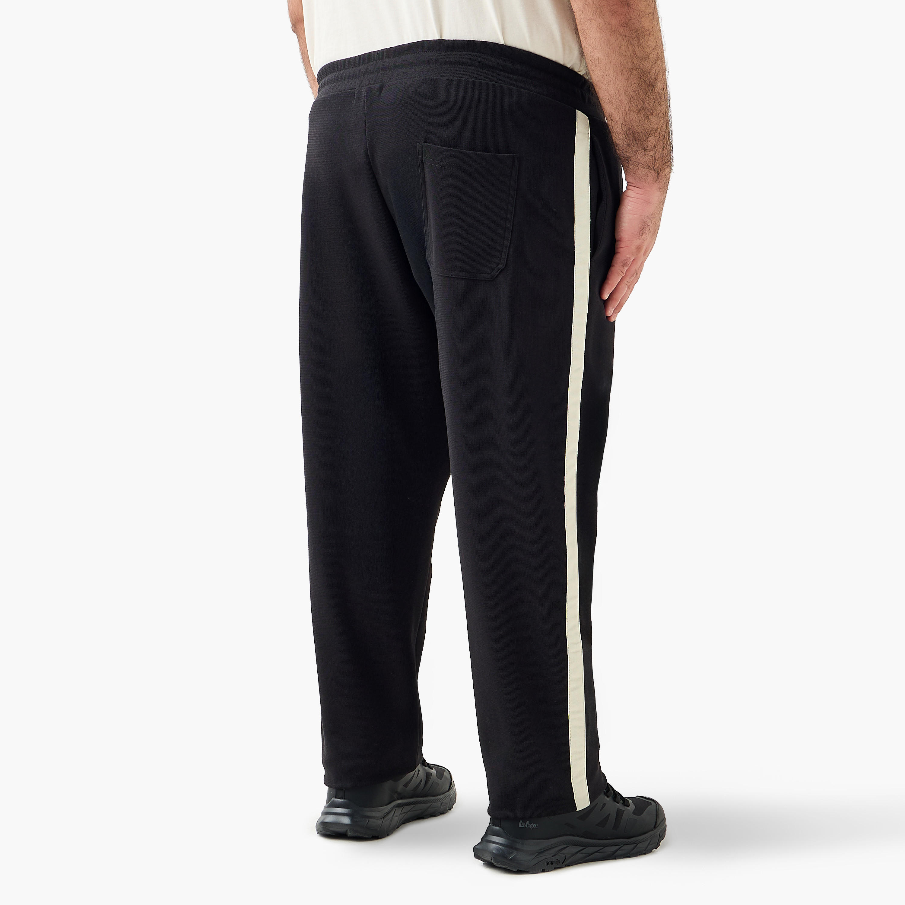 Men Regular Fit Joggers with Pockets-men-clothing-bottoms-joggers-image-3
