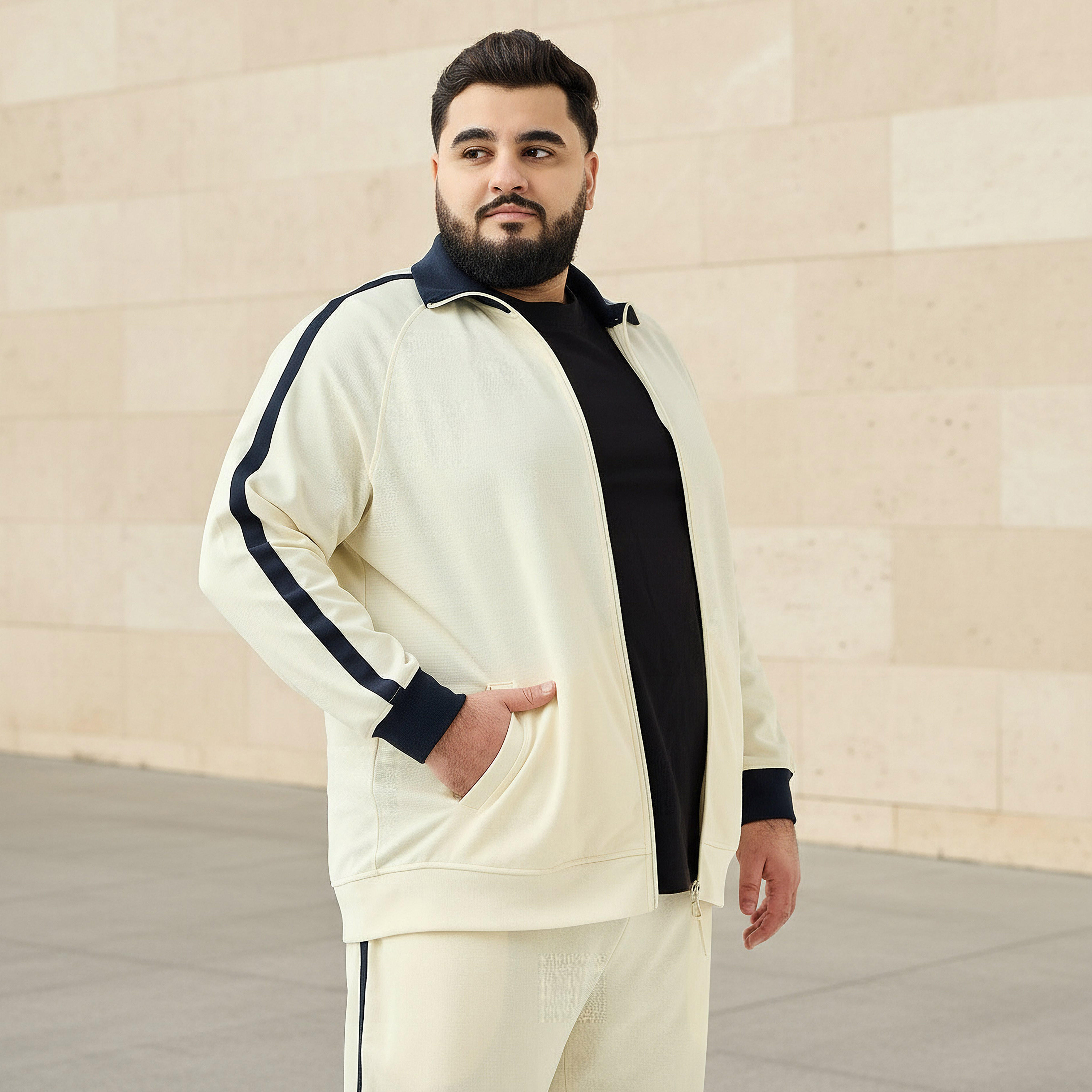 جاكيت طويل بتفاصيل شريطة وقصّة عادية للرجال-men-clothing-jacketsandblazers-jackets-image-5