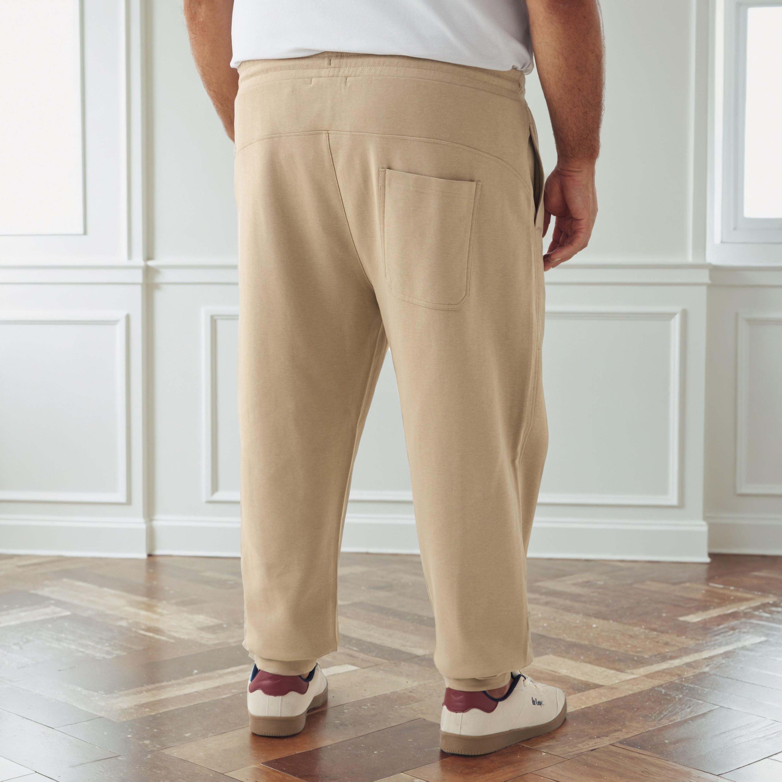 Men Regular Fit Flexi Waist Joggers with Pockets-men-clothing-bottoms-joggers-image-3