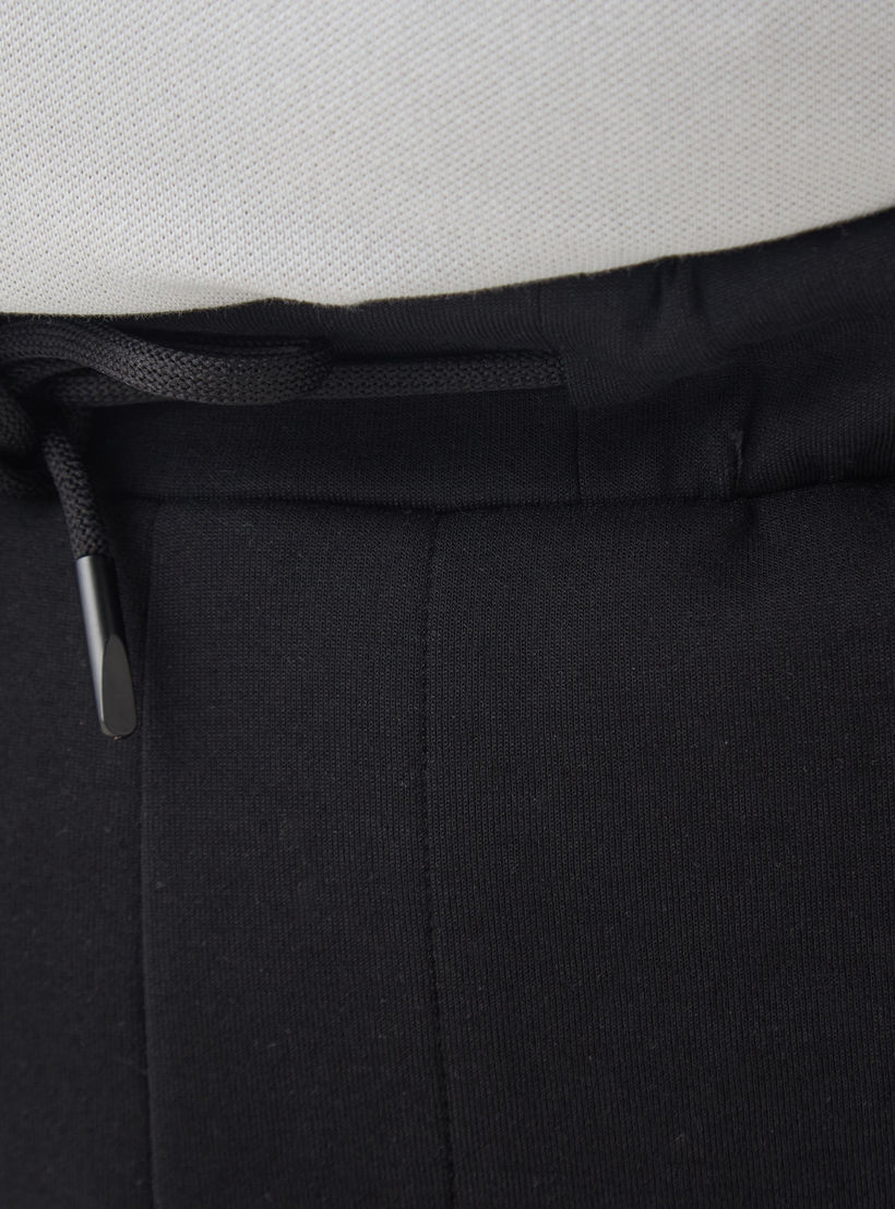 Men Regular Fit Bonded Knit Flexi Waist Joggers-men-clothing-bottoms-joggers-image-5
