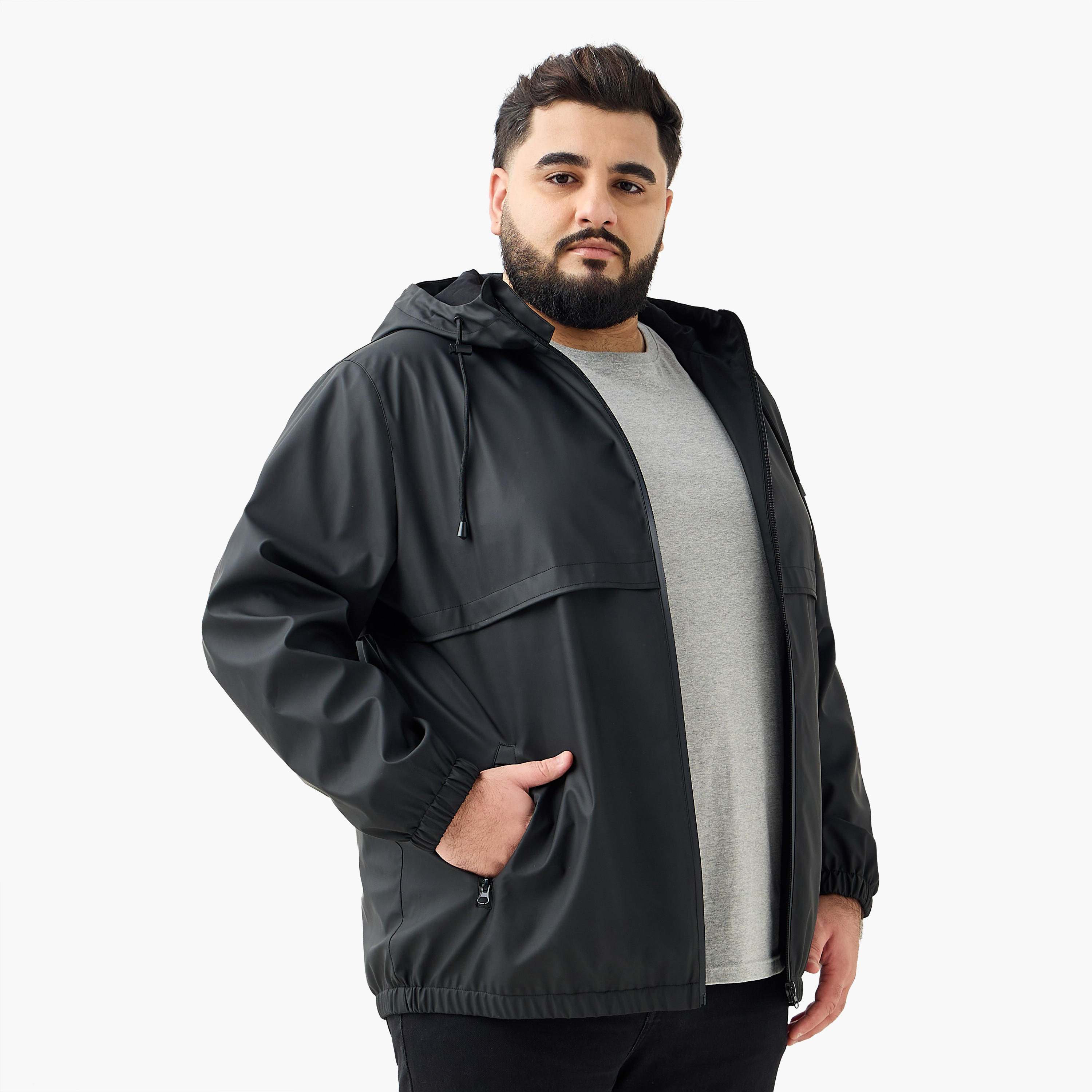 جاكيت طويل بقبعة وقصة عادية للرجال-men-clothing-jacketsandblazers-jackets-image-5