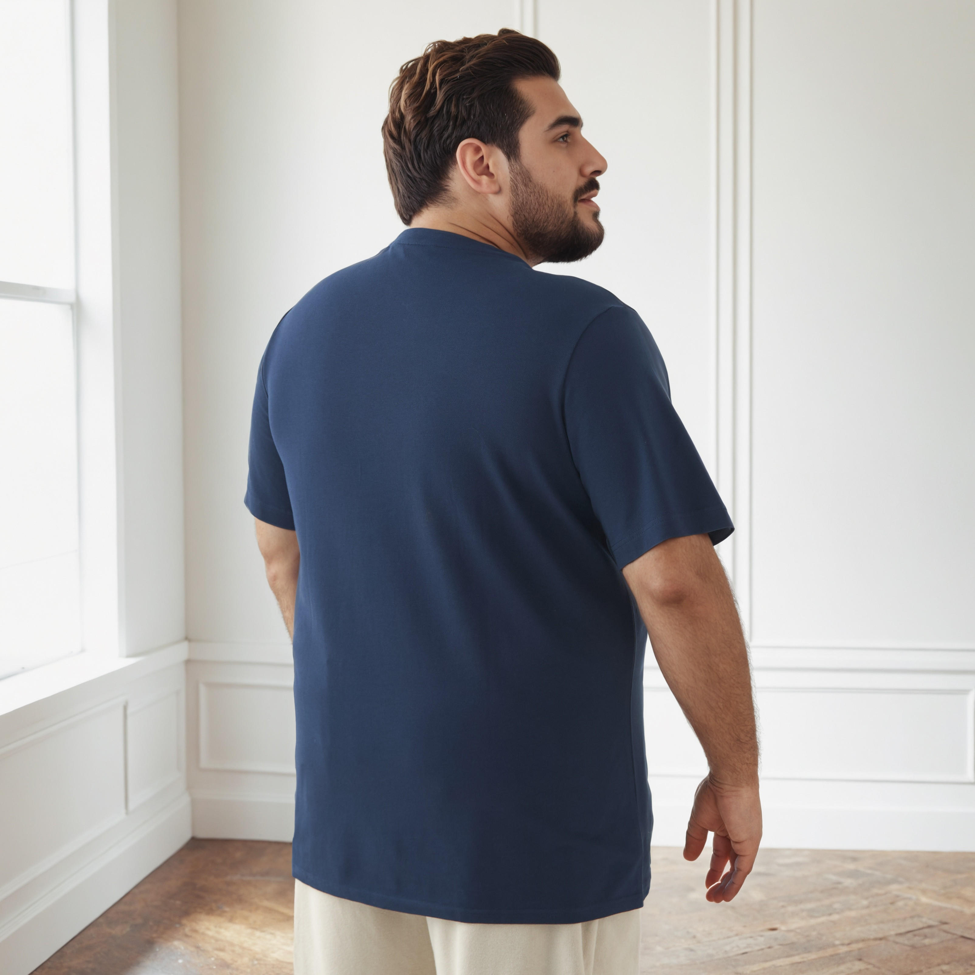 Men Regular Fit Crew Neck Short Sleeves Slogan Print T-shirt-men-clothing-tshirtsandpolos-tshirts-image-3