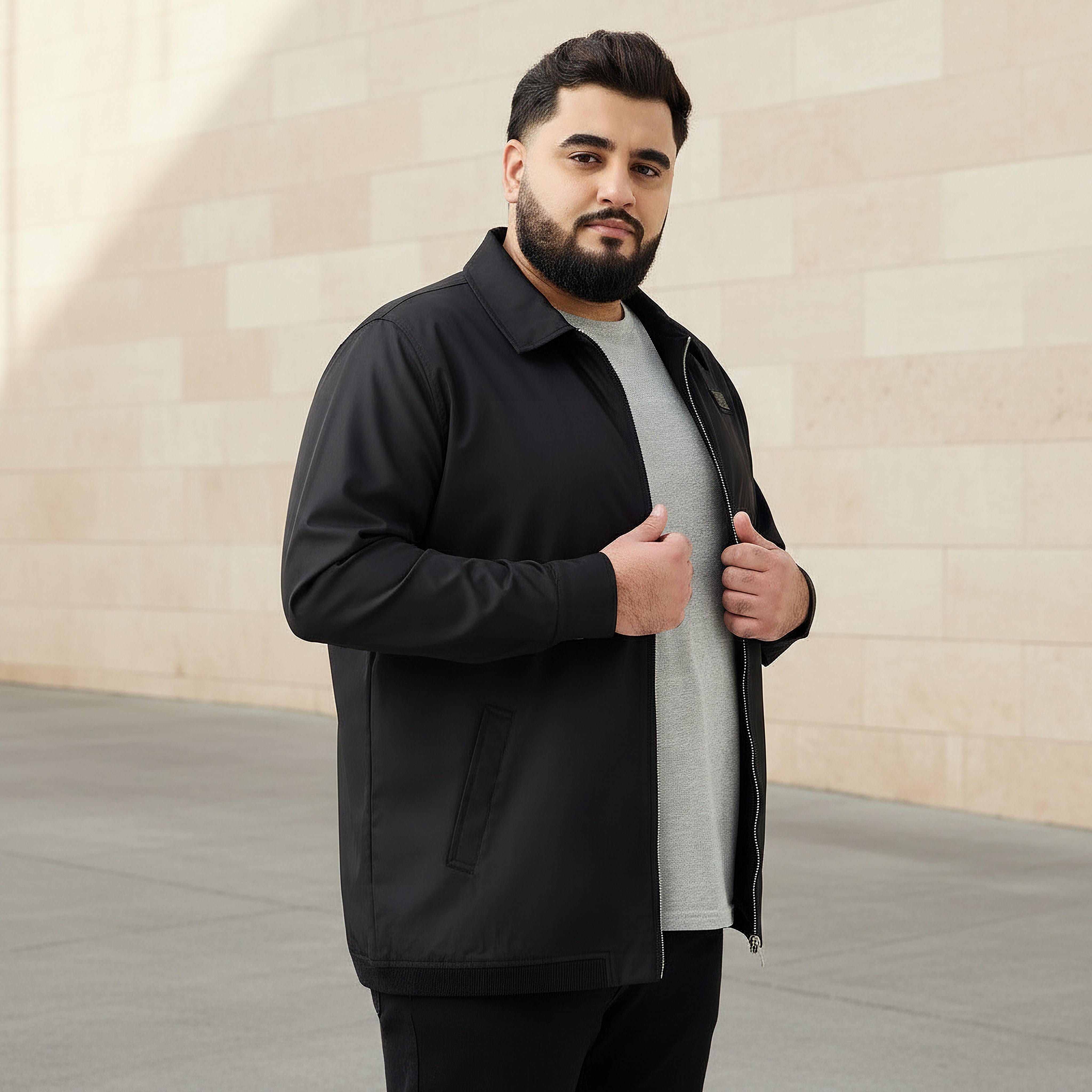 جاكيت طويل بقصة عادية للرجال-men-clothing-jacketsandblazers-jackets-image-5