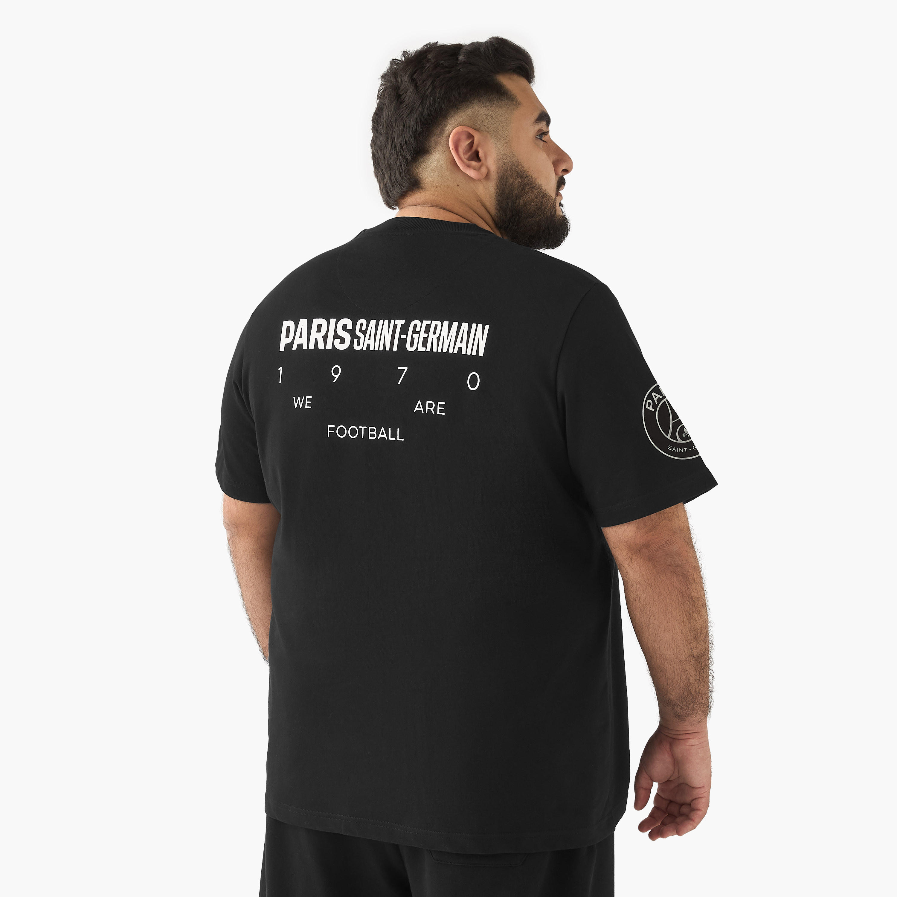 تيشيرت رجالي بقصة مريحة وطبعات باريس سان جيرمان وياقة ضيقة وأكمام قصيرة-men-clothing-tshirtsandpolos-tshirts-image-3