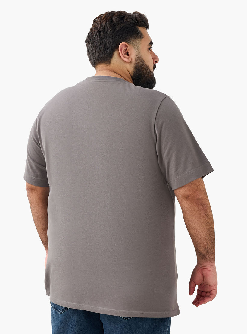 Men Regular Fit Crew Neck Short Sleeve Slogan Print T-shirt-men-clothing-tshirtsandpolos-tshirts-image-3