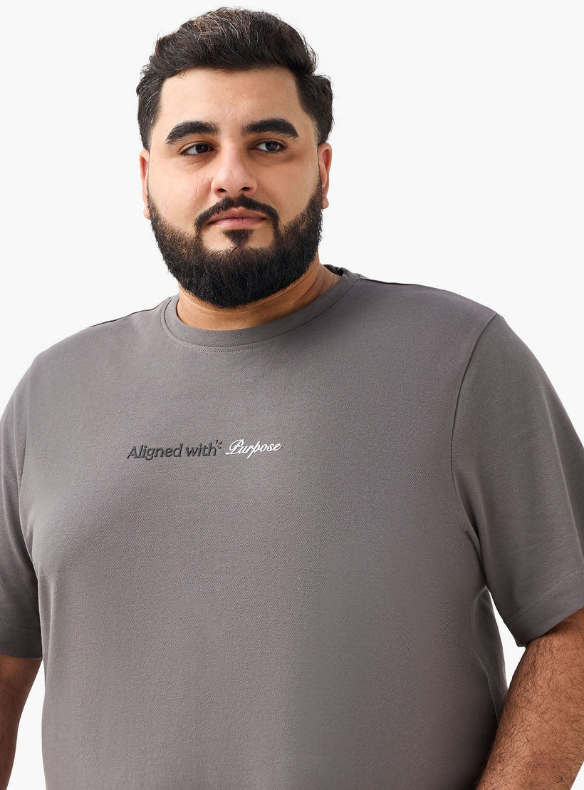 Men Regular Fit Crew Neck Short Sleeve Slogan Print T-shirt-men-clothing-tshirtsandpolos-tshirts-image-5