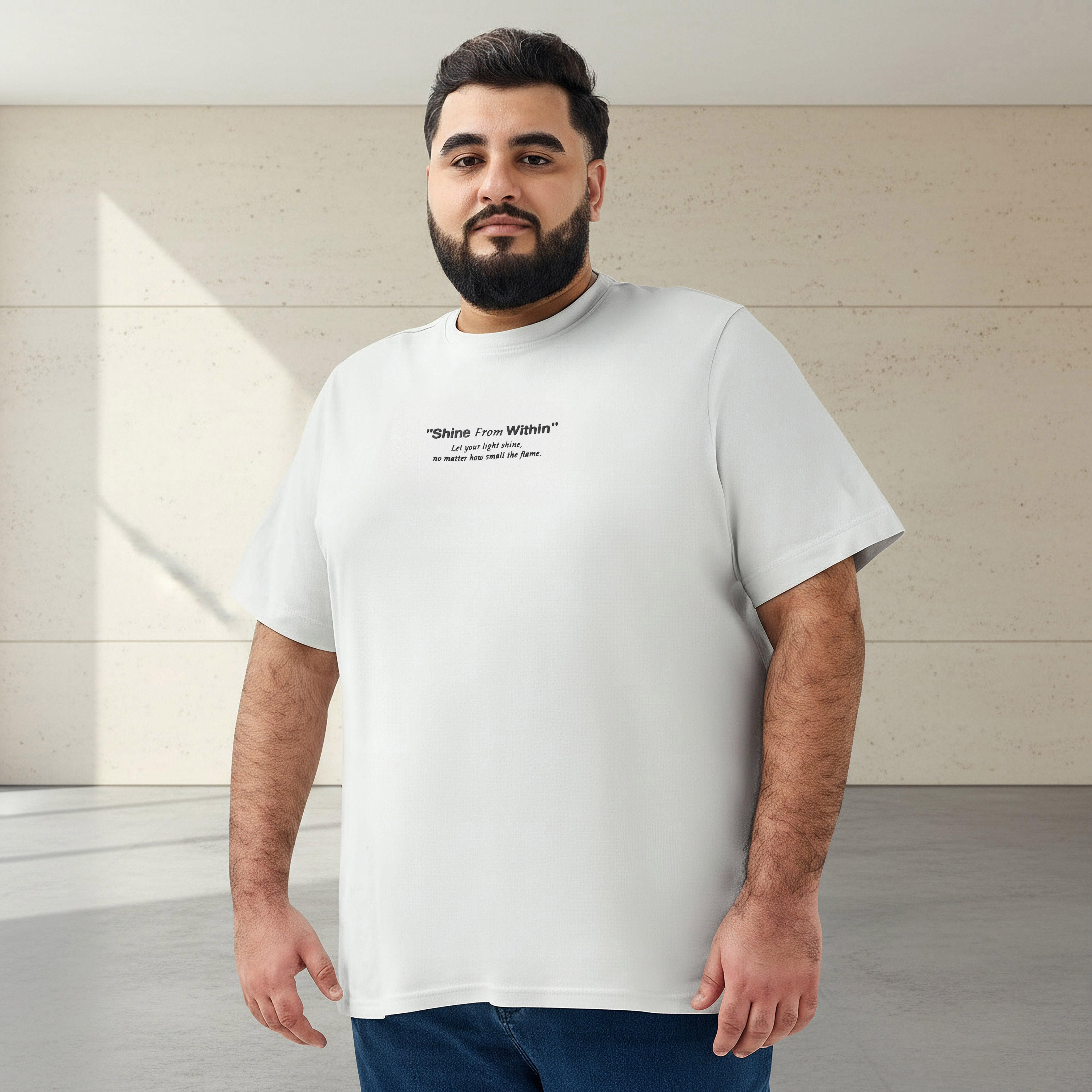 تيشيرت رجالي بطبعات شعار وقصة عادية وأكمام قصيرة-men-clothing-tshirtsandpolos-tshirts-image-1