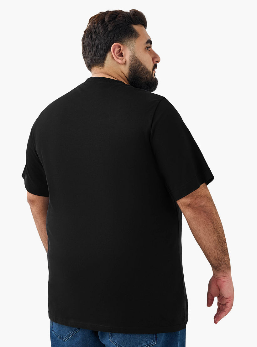 Men Regular Fit Crew Neck Short Sleeve Brooklyn New York Print T-shirt-men-clothing-tshirtsandpolos-tshirts-image-3