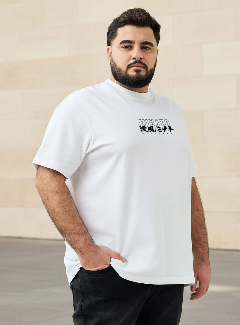 Men Regular Fit Crew Neck Short Sleeve Minato Namikaze Print T-shirt-men-clothing-tshirtsandpolos-tshirts-image-1