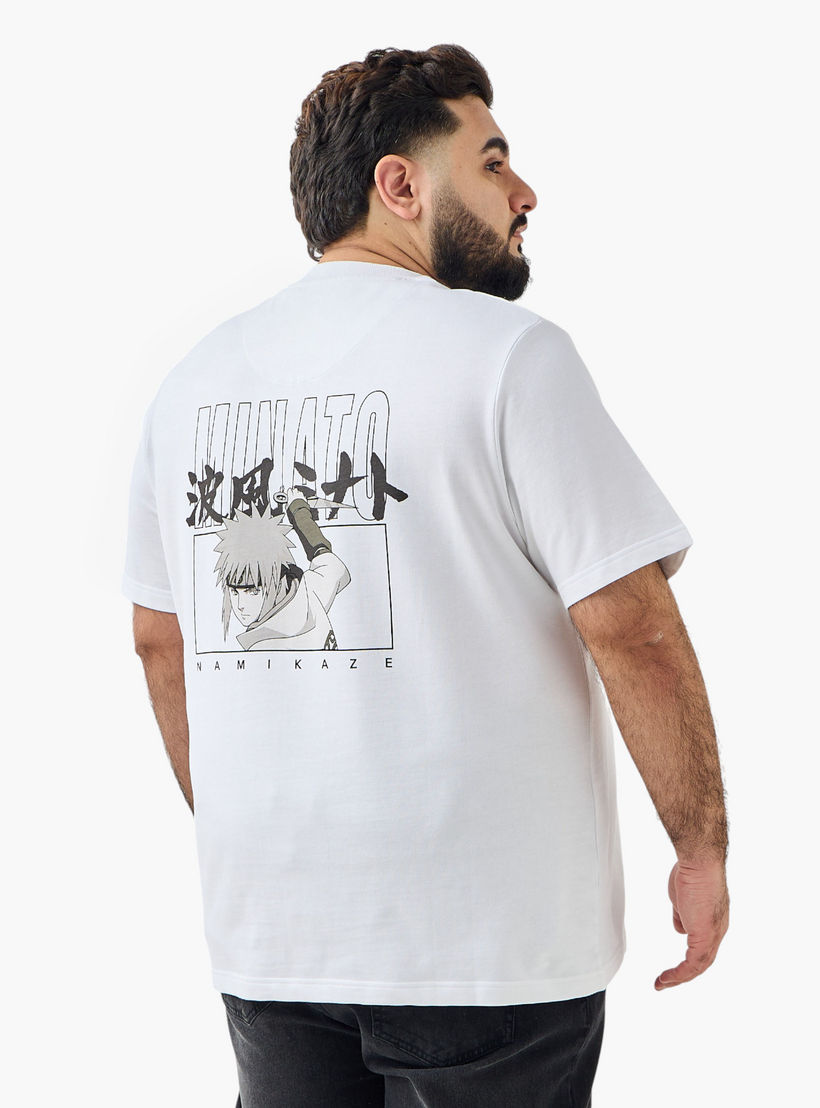 Men Regular Fit Crew Neck Short Sleeve Minato Namikaze Print T-shirt-men-clothing-tshirtsandpolos-tshirts-image-3