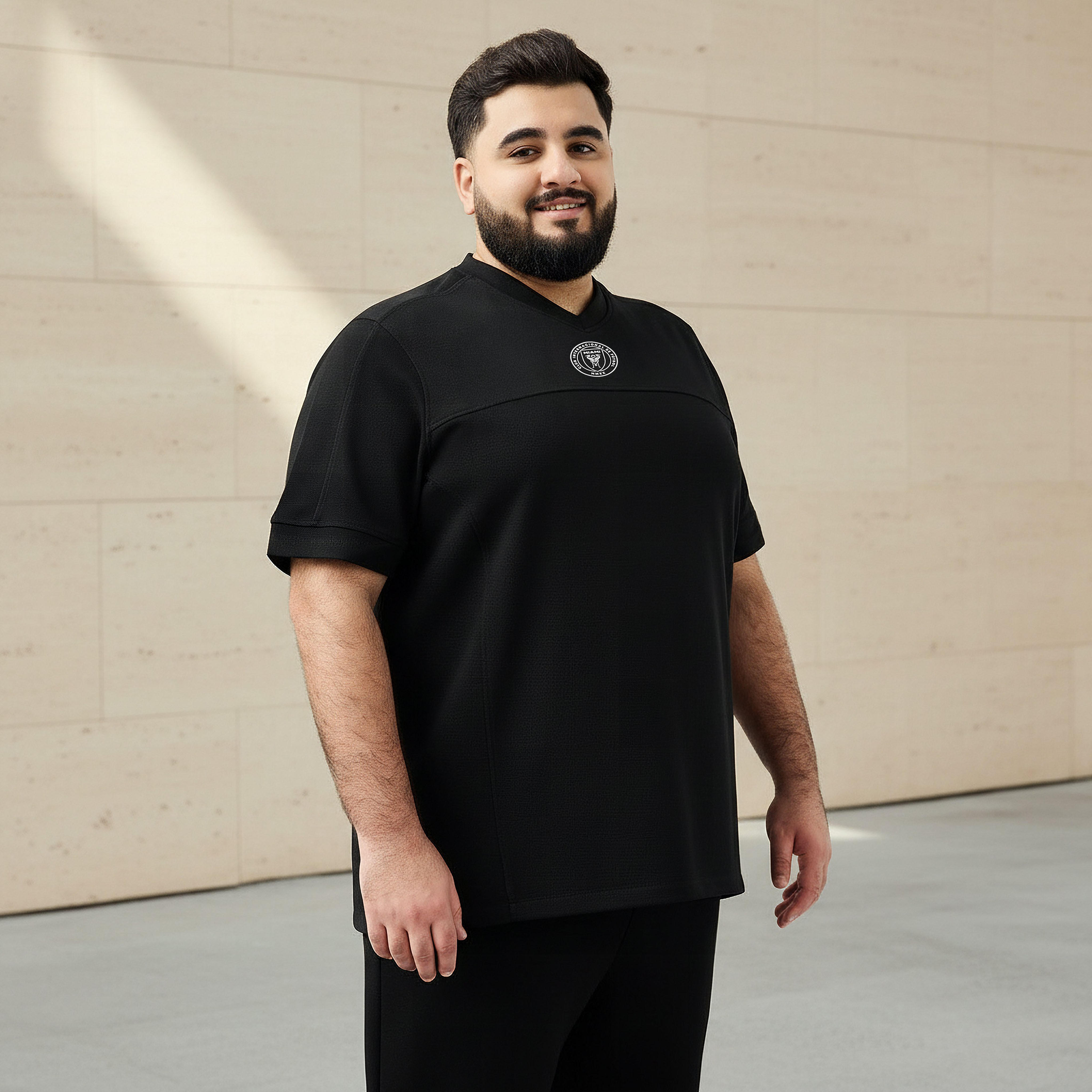Men Regular Fit V-neck Short Sleeves Printed T-shirt-men-clothing-tshirtsandpolos-tshirts-image-1