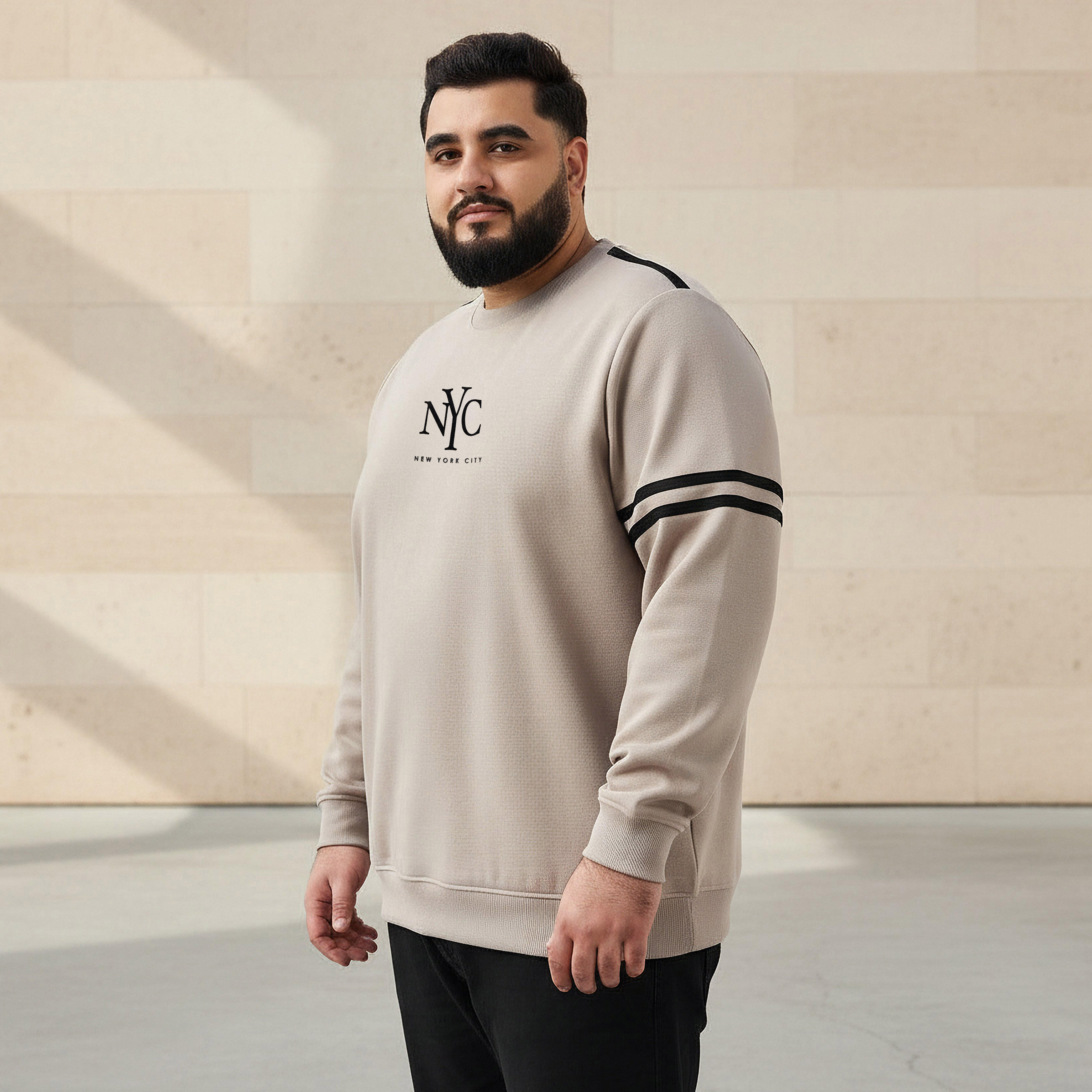 سويت شيرت رجالي قطن بطبعات وقصة عادية-men-winterwear-hoodiesandsweatshirts-image-1