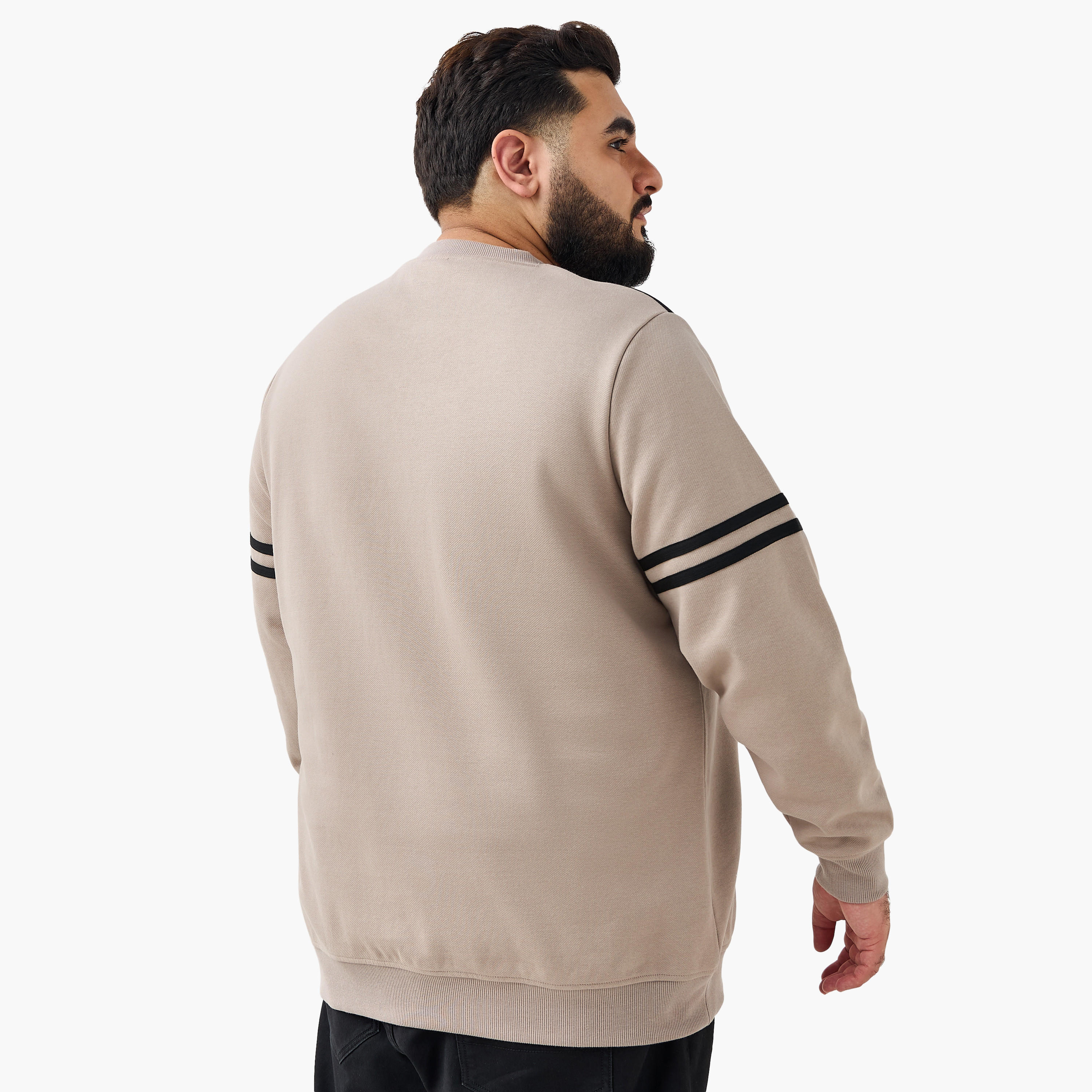 سويت شيرت رجالي قطن بطبعات وقصة عادية-men-winterwear-hoodiesandsweatshirts-image-3