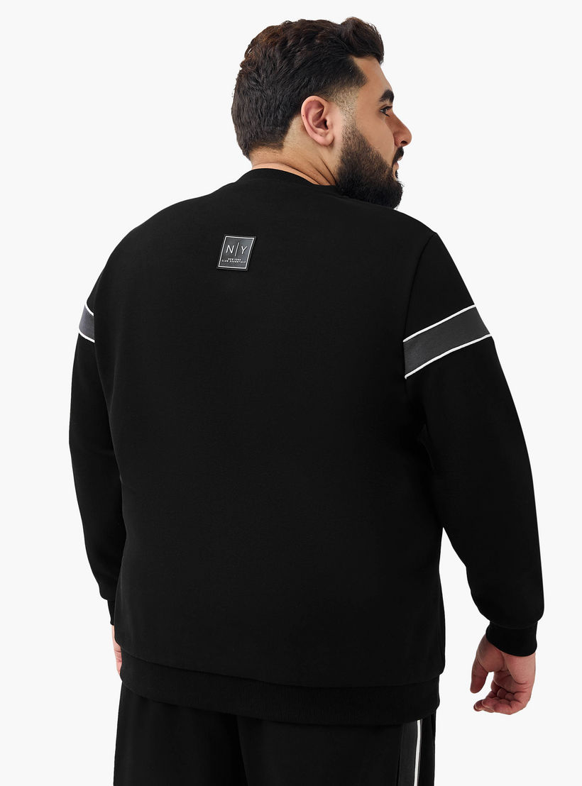 سويت شيرت قطن رجالي مخطط بقصة عادية-men-winterwear-hoodiesandsweatshirts-image-3