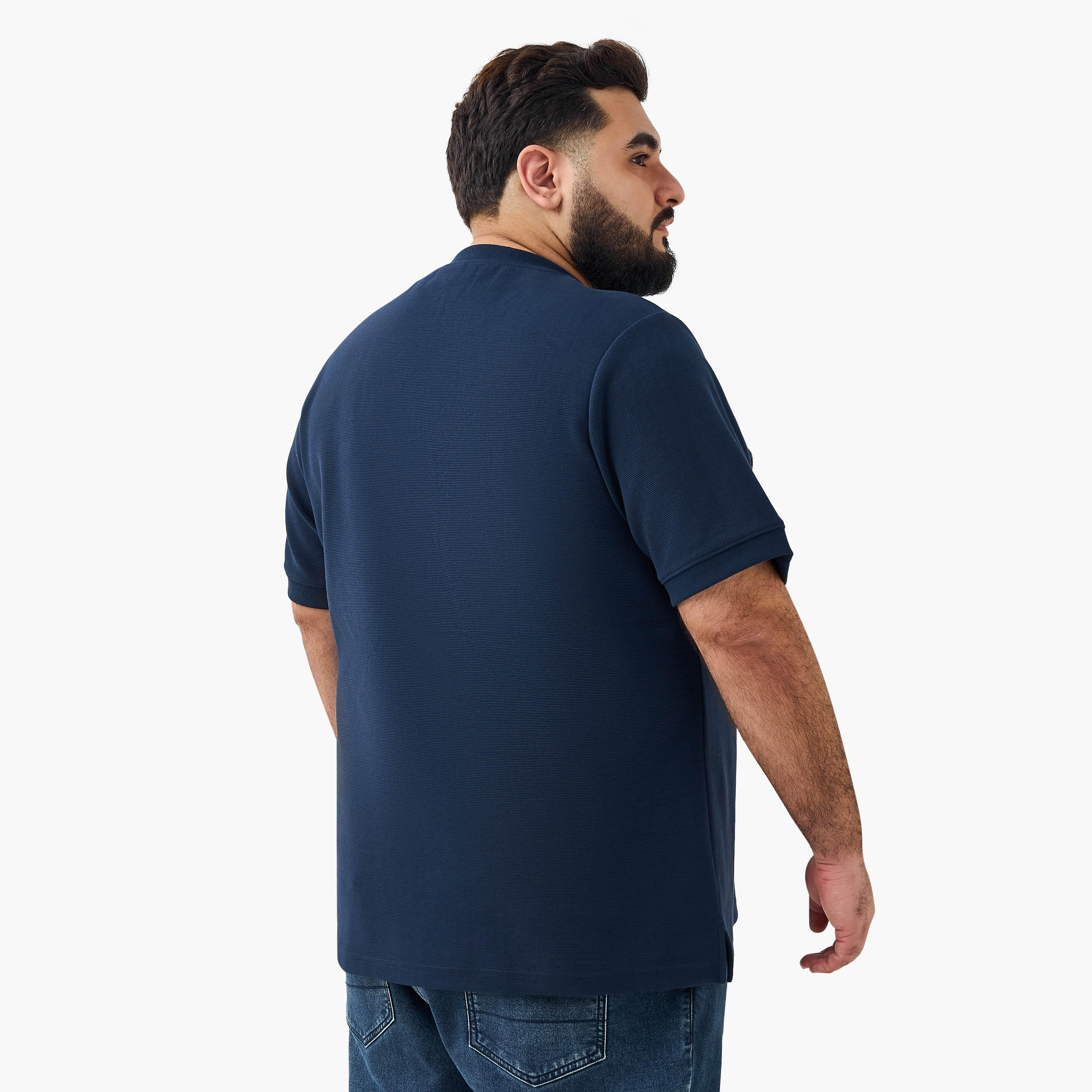 Men Regular Fit Crew Neck Short Sleeve Newport Beach Print T-shirt-men-clothing-tshirtsandpolos-tshirts-image-3