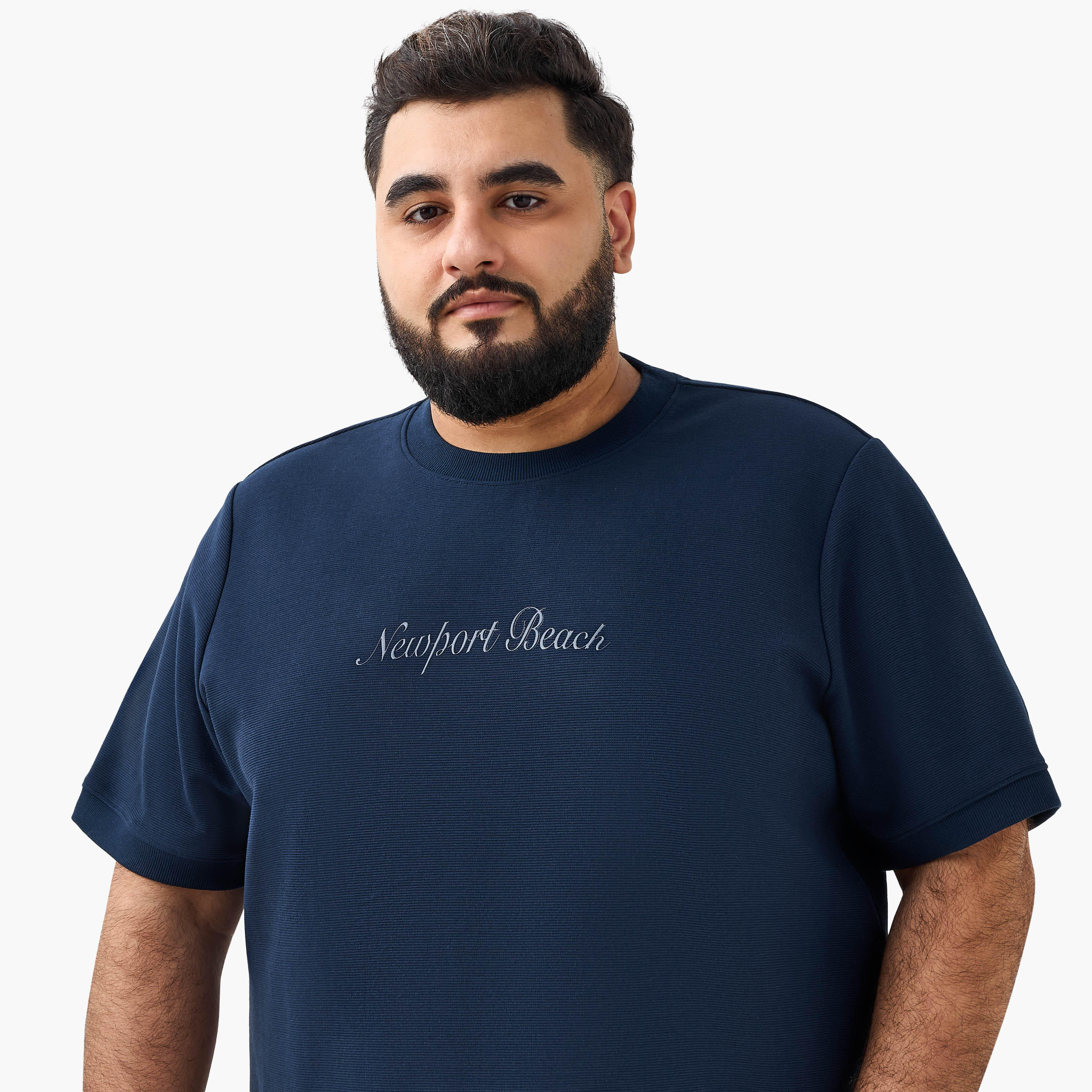 Men Regular Fit Crew Neck Short Sleeve Newport Beach Print T-shirt-men-clothing-tshirtsandpolos-tshirts-image-4