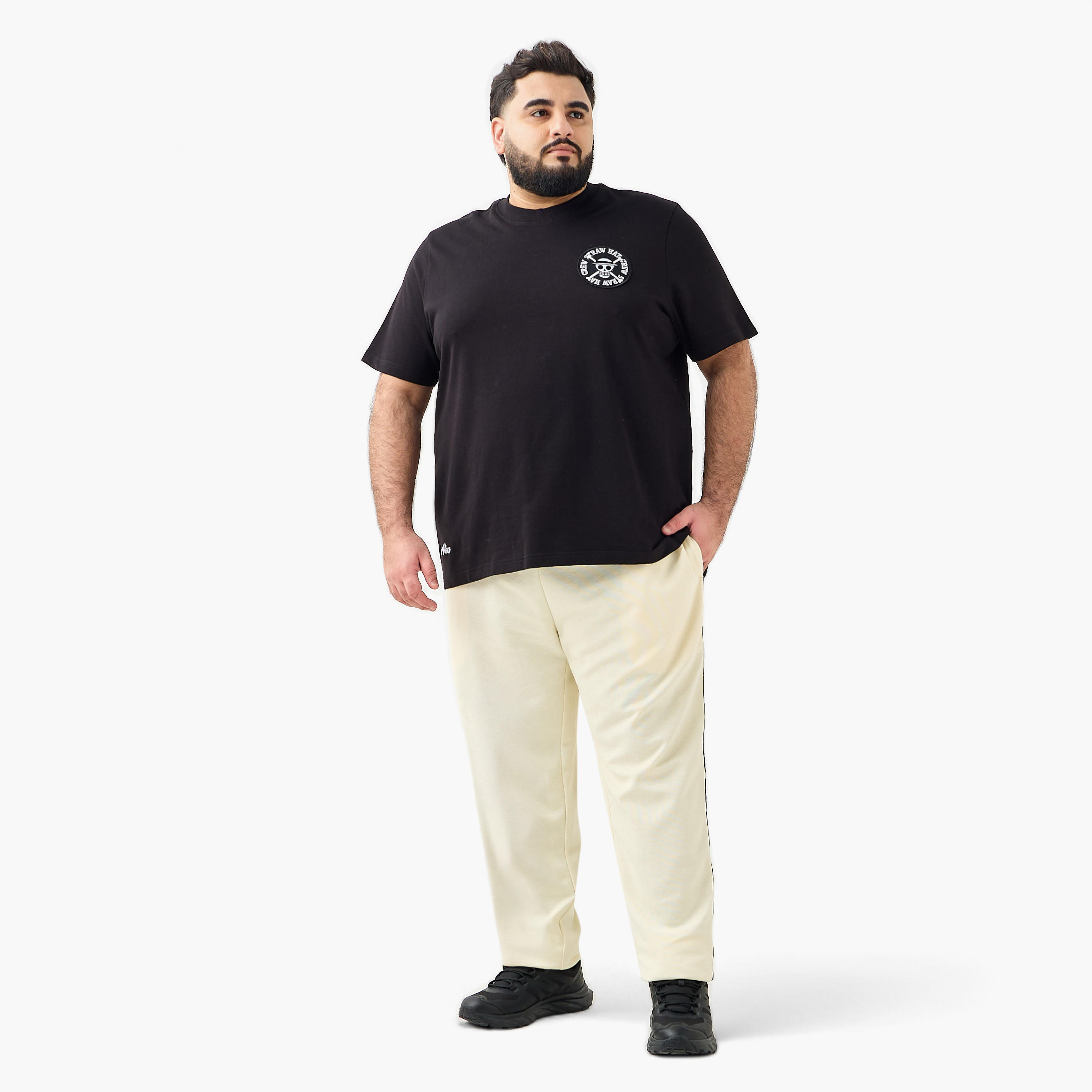 Men Regular Fit Crew Neck Short Sleeves One Piece Print T-shirt-men-clothing-tshirtsandpolos-tshirts-image-2