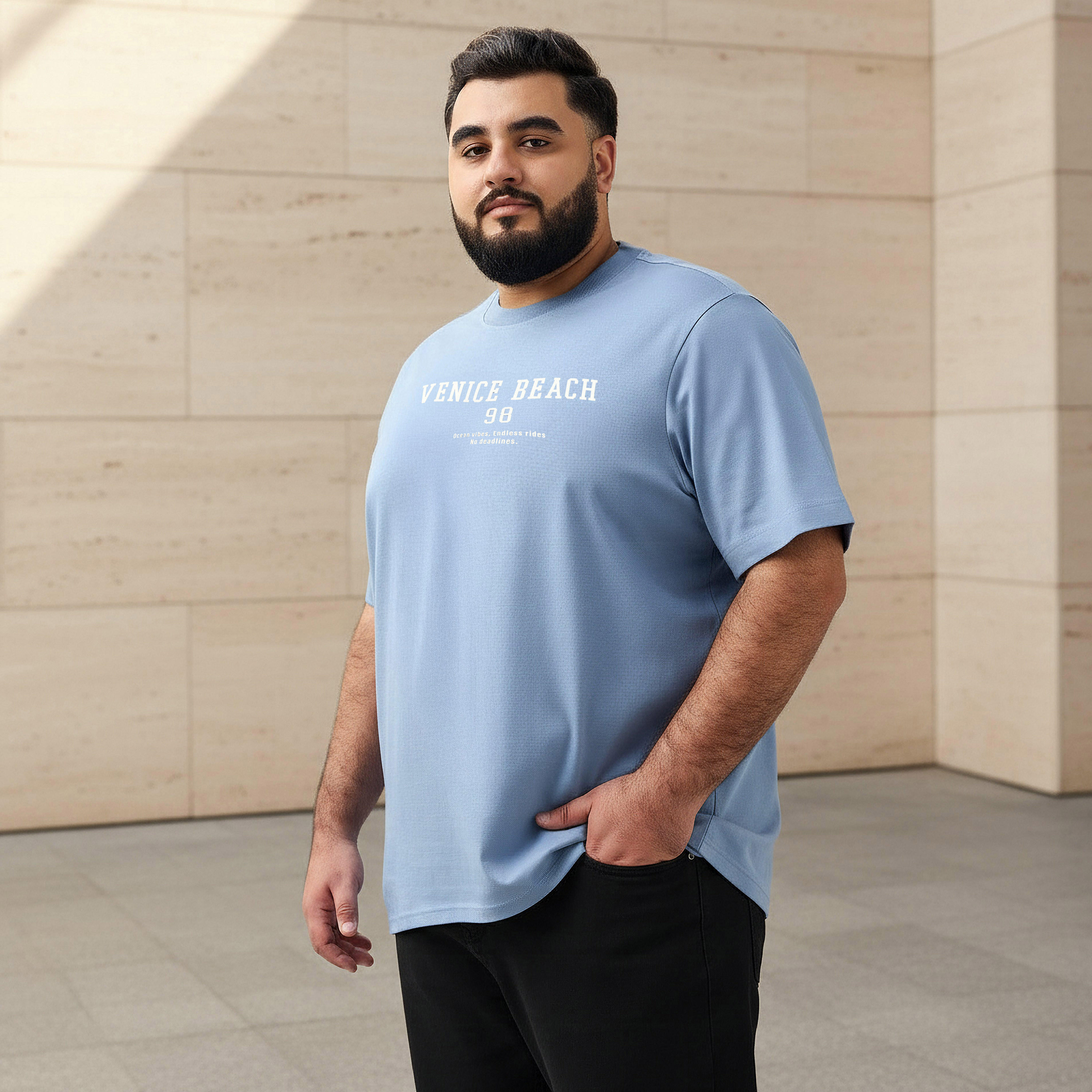 Men Regular Fit Crew Neck Short Sleeve Slogan Print T-shirt-men-clothing-tshirtsandpolos-tshirts-image-1