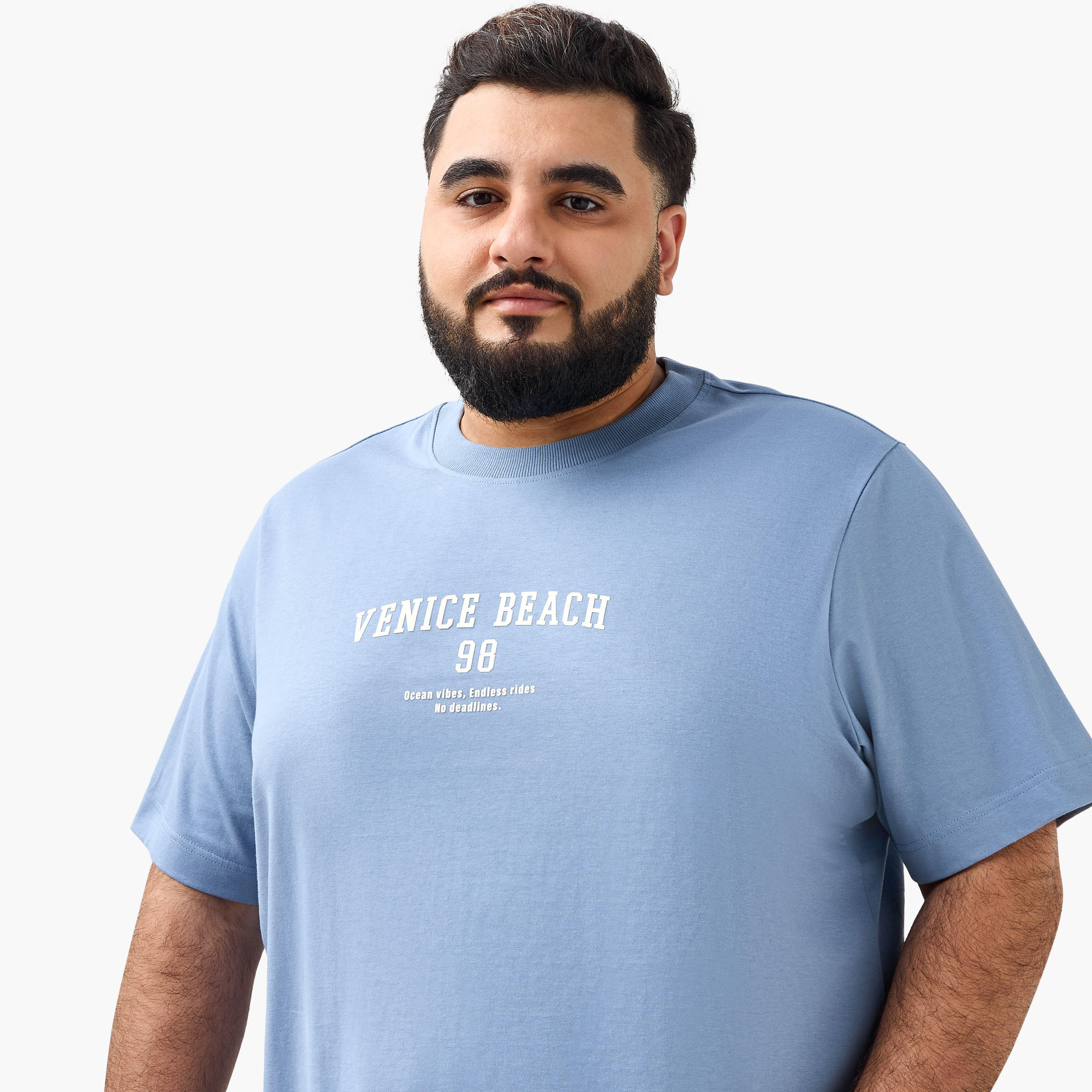 Men Regular Fit Crew Neck Short Sleeve Slogan Print T-shirt-men-clothing-tshirtsandpolos-tshirts-image-5