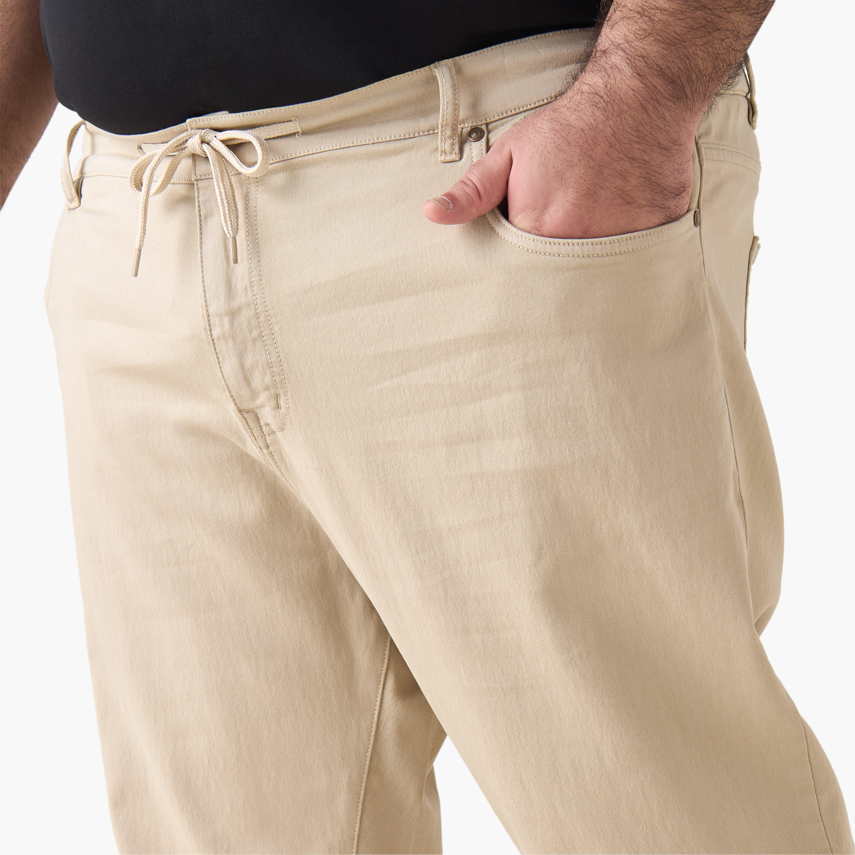 بنطلون جينز رجالي بقصة مريحة وخصر مرن-men-clothing-bottoms-jeans-image-5