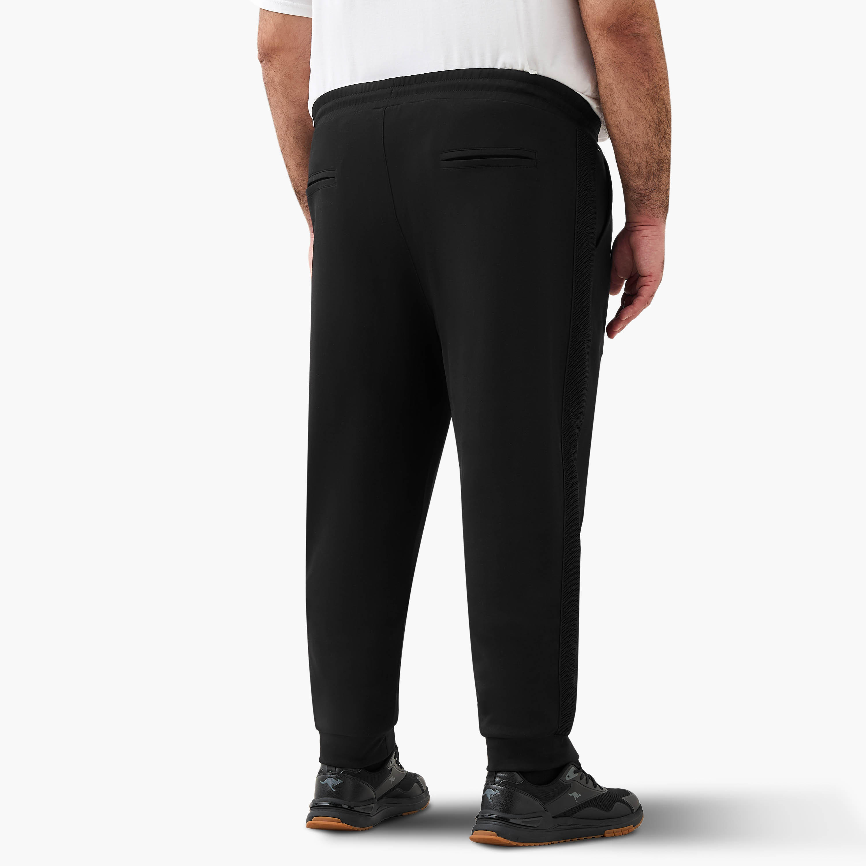 Men Regular Fit Joggers with Pockets-men-clothing-bottoms-joggers-image-3