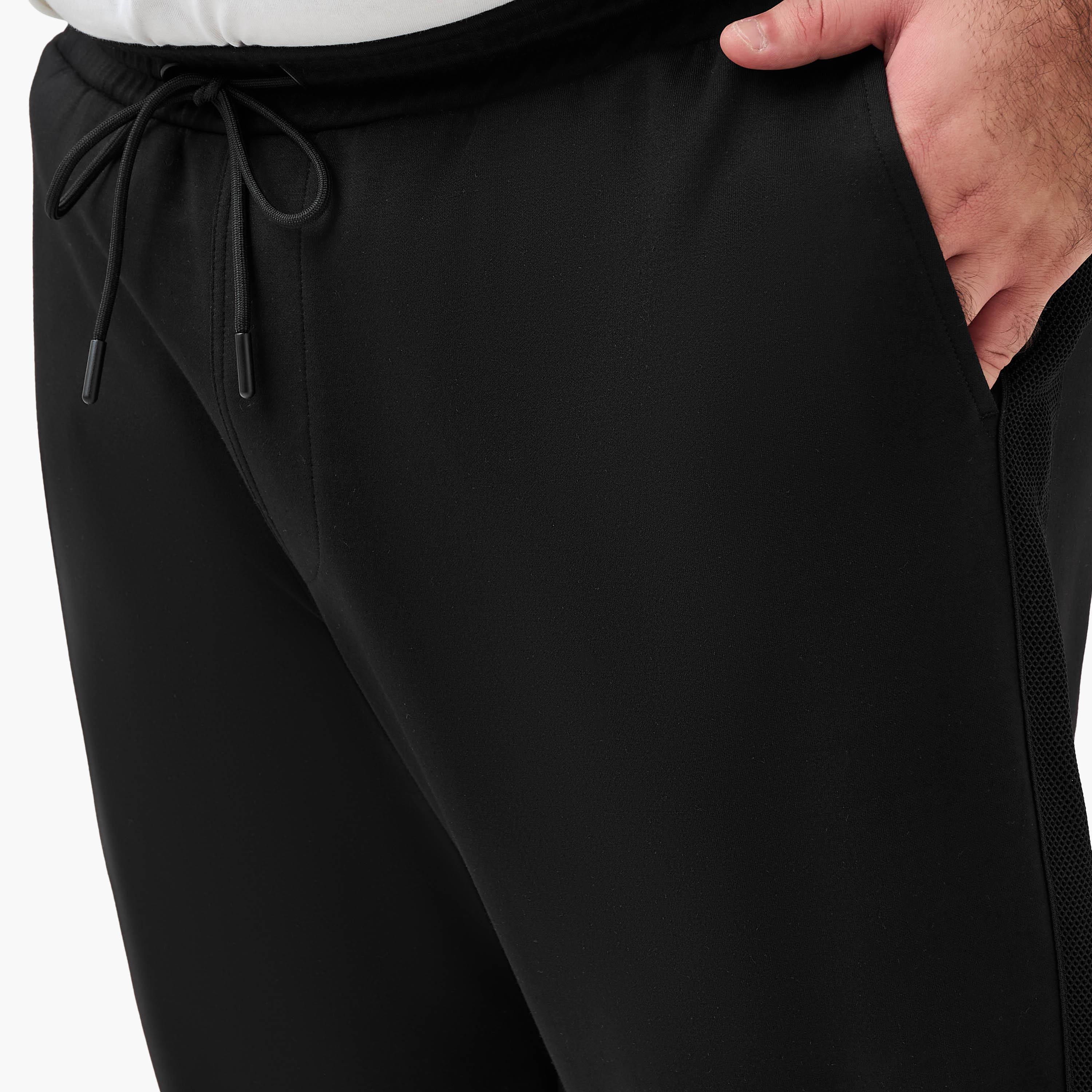 بنطلون رياضي بقصة عادية وجيوب للرجال-men-clothing-bottoms-joggers-image-1
