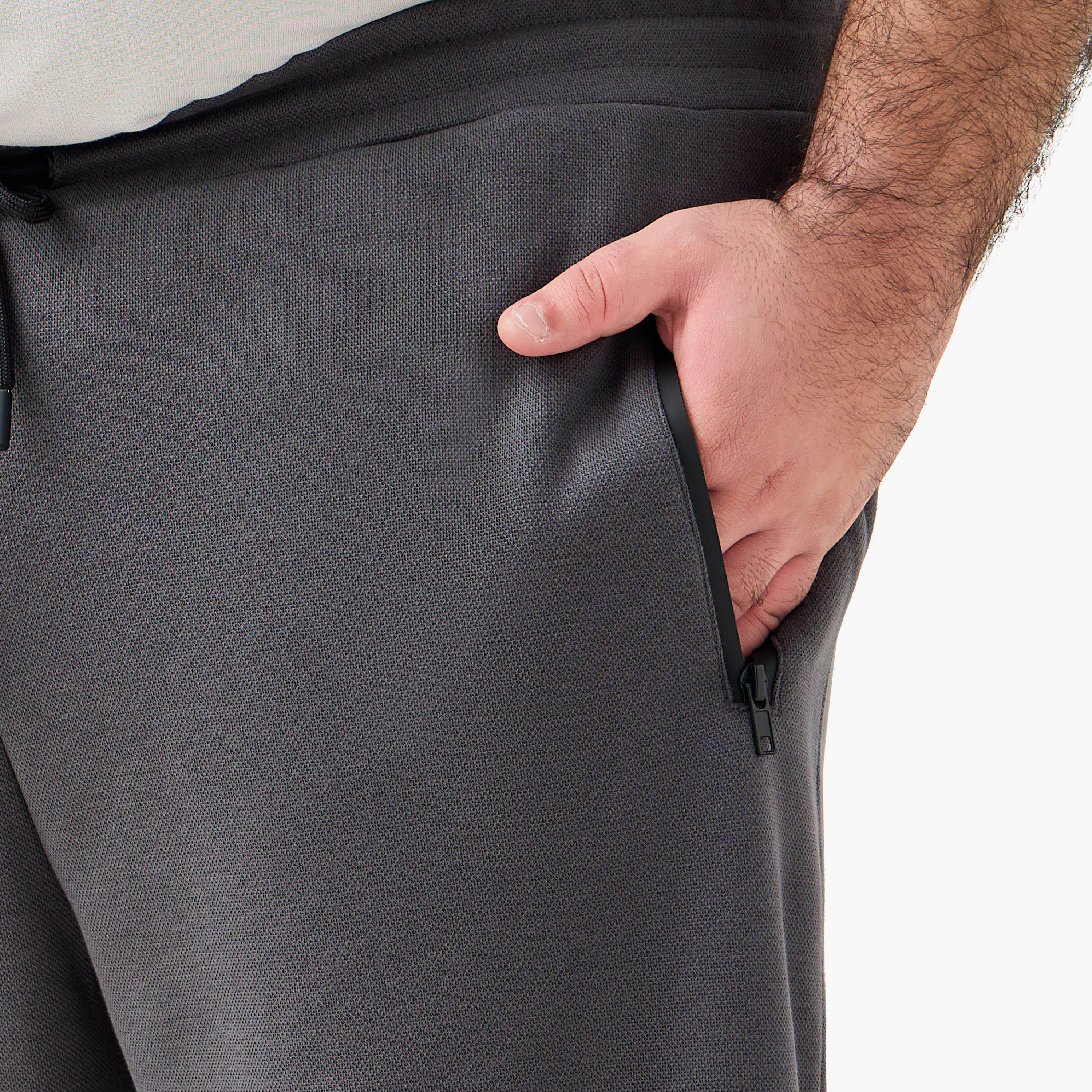 بنطلون رياضي بقصّة عادية وتفاصيل مغايرة للرجال-men-clothing-bottoms-joggers-image-4