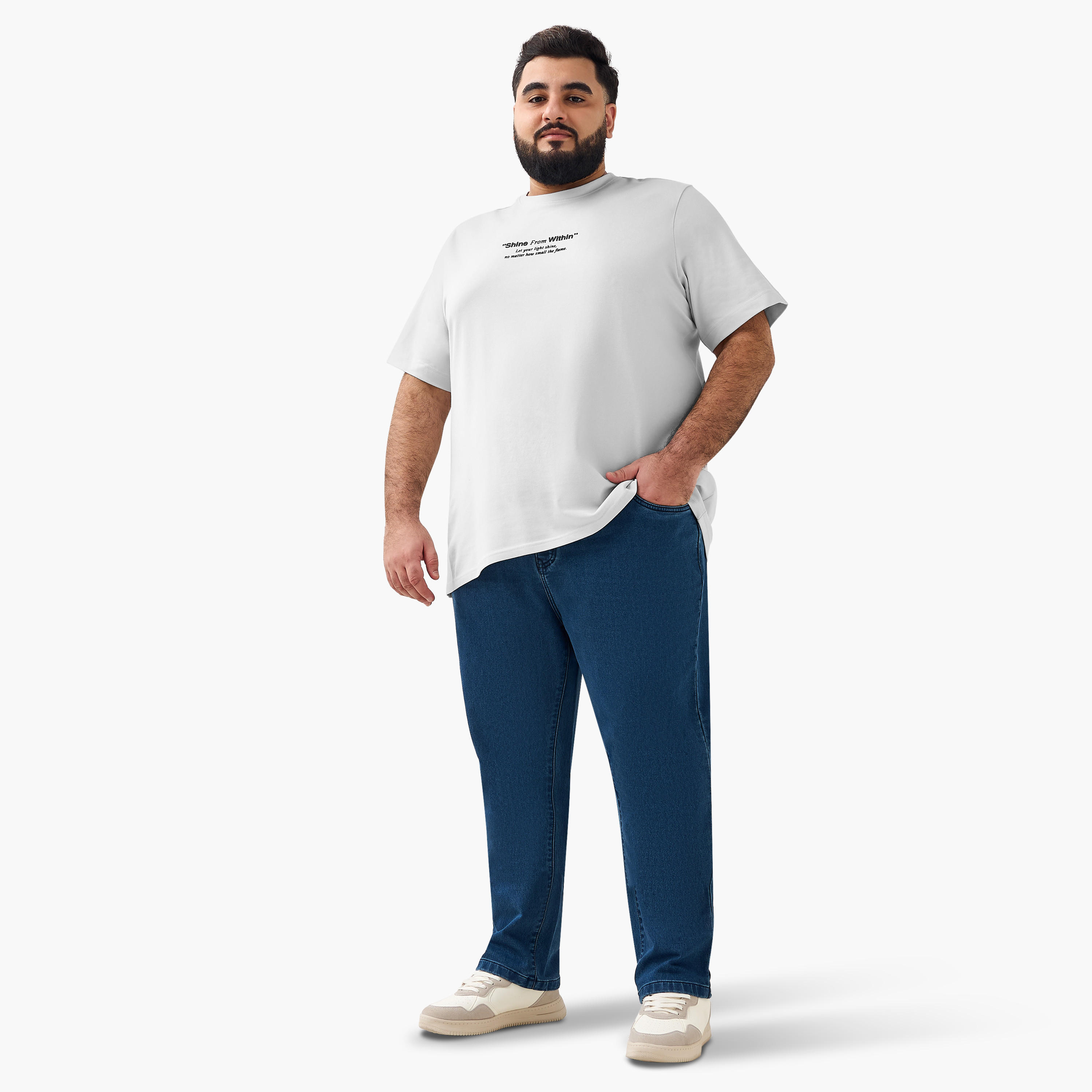 Men Regular Fit Flexi Waist Jeans-men-clothing-bottoms-jeans-image-2