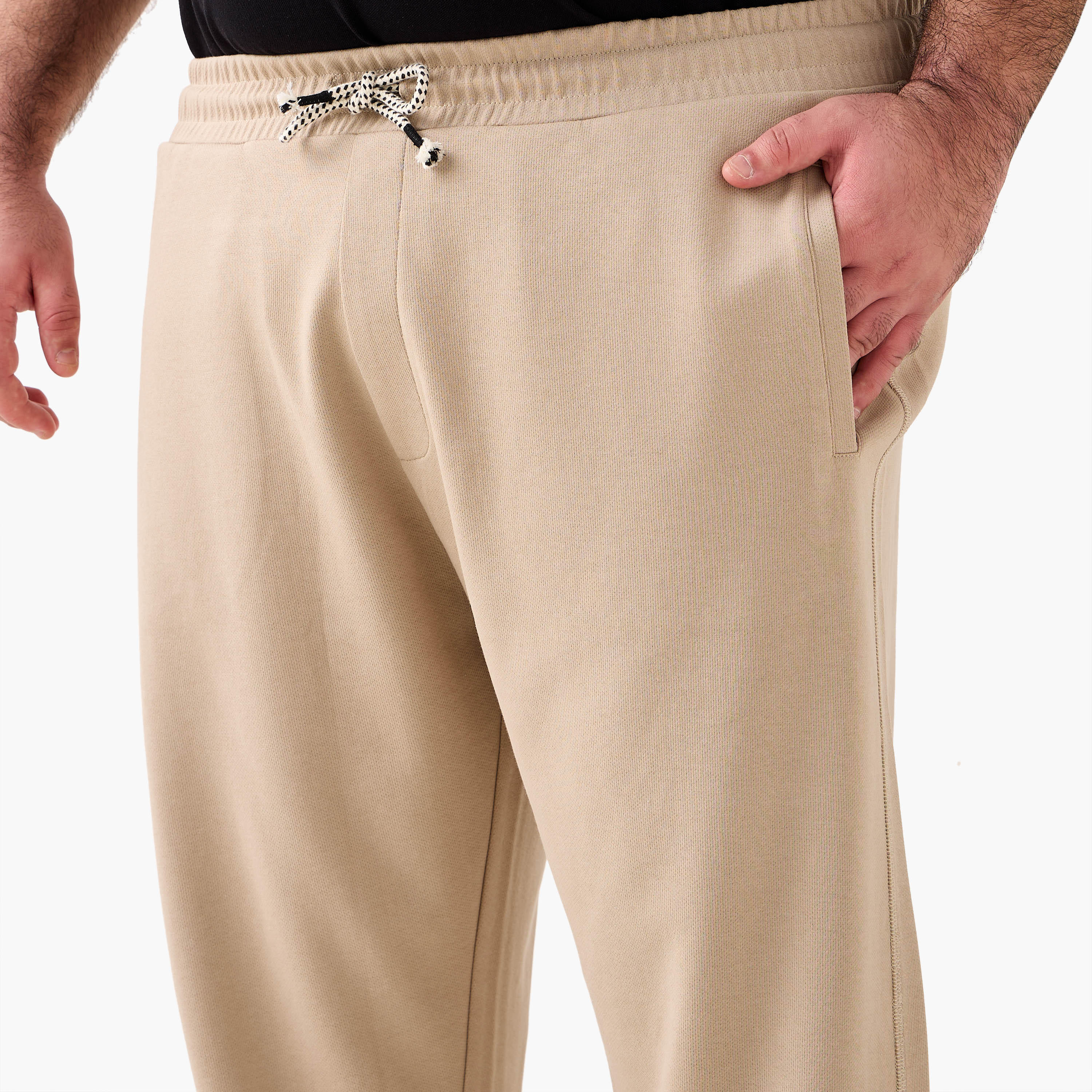 Men Relaxed Fit Joggers with Pockets-men-clothing-bottoms-joggers-image-5