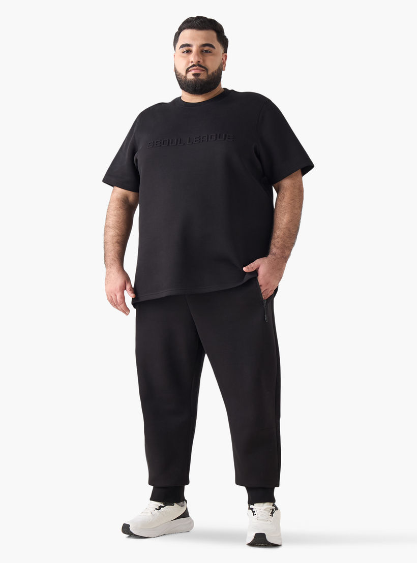 Men Regular Fit Joggers with Drawstring Closure-men-clothing-bottoms-joggers-image-3