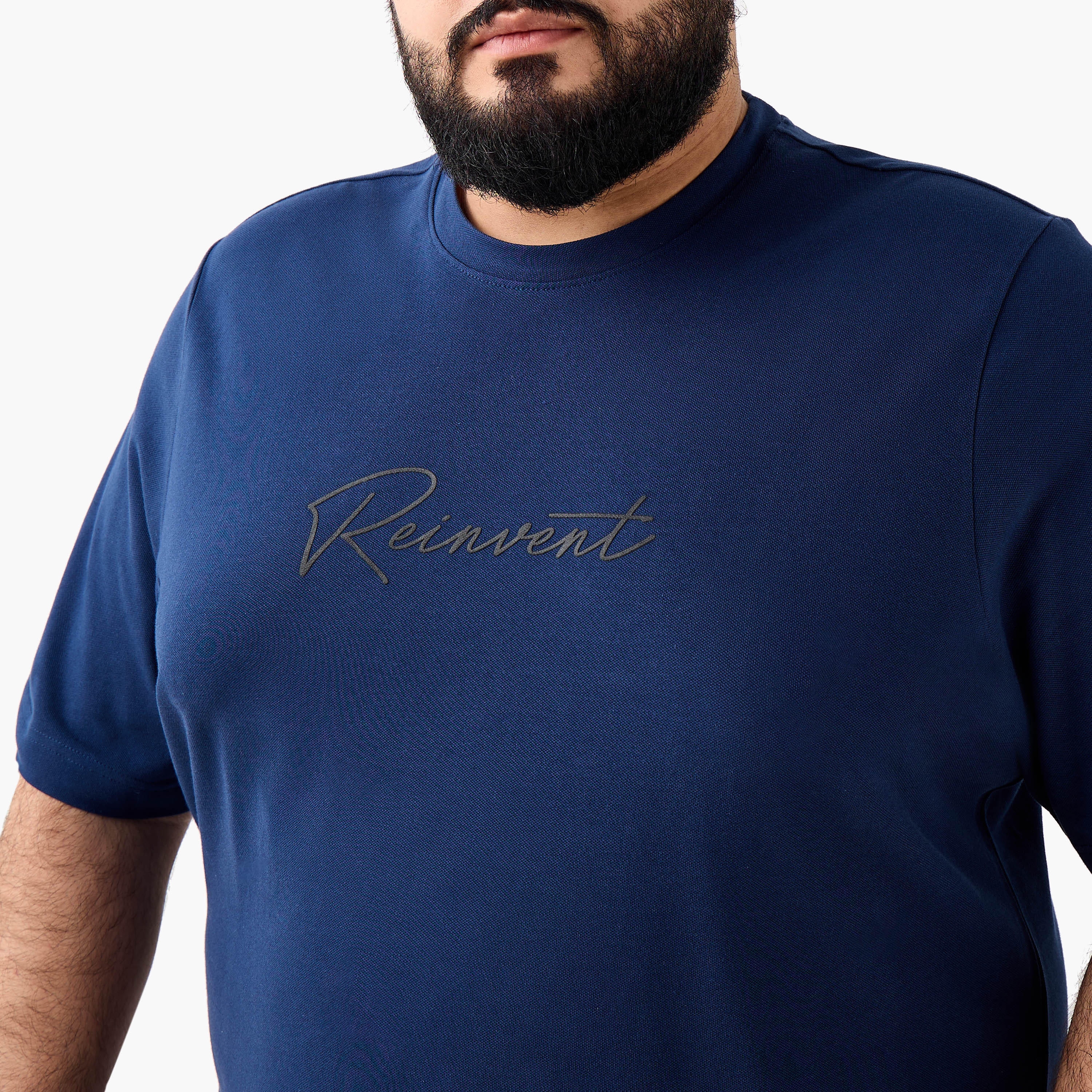 Men Regular Fit Crew Neck Short Sleeves Slogan Print T-shirt-men-clothing-tshirtsandpolos-tshirts-image-5