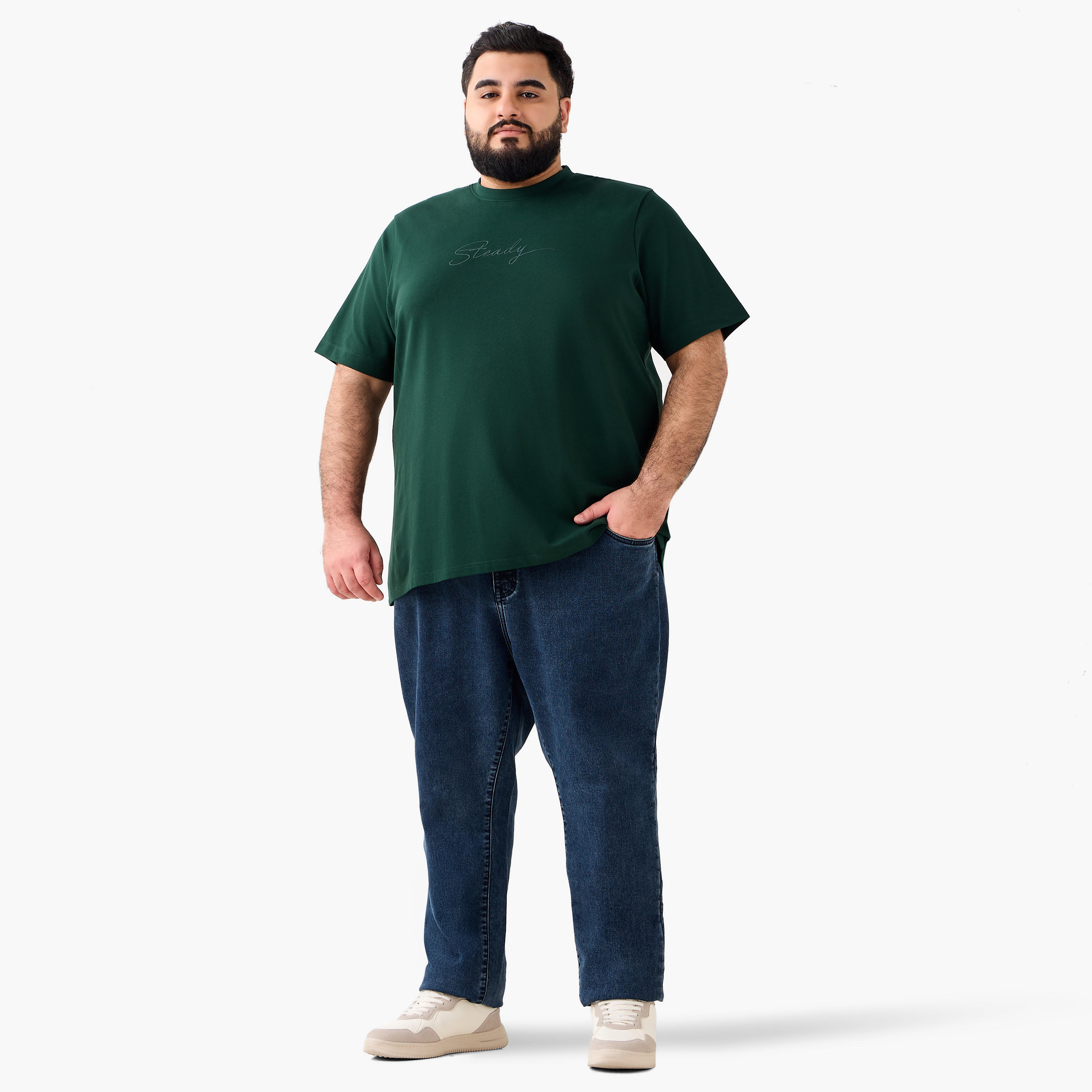 Men Regular Fit Crew Neck Short Sleeves Typographic T-shirt-PROMO_SP_BH_RGCC_BUY2FOR11_040325-image-3