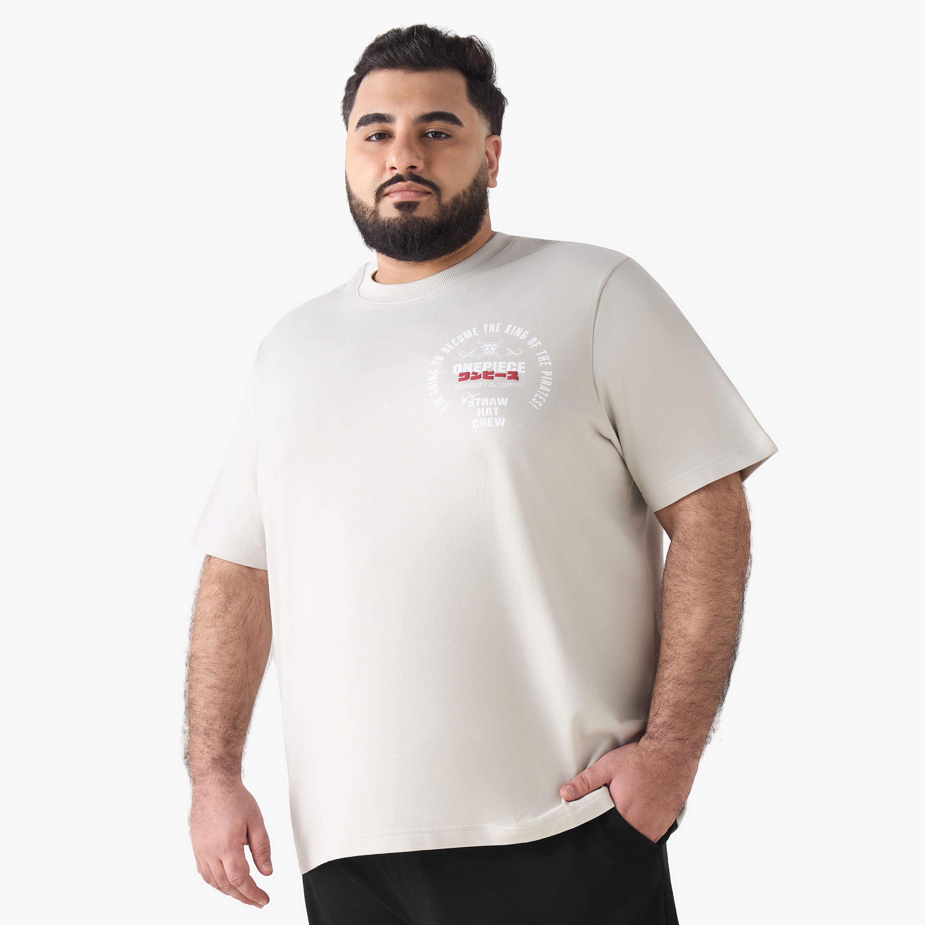 Men Regular Fit Crew Neck Short Sleeve Printed T-shirt-men-clothing-tshirtsandpolos-tshirts-image-2