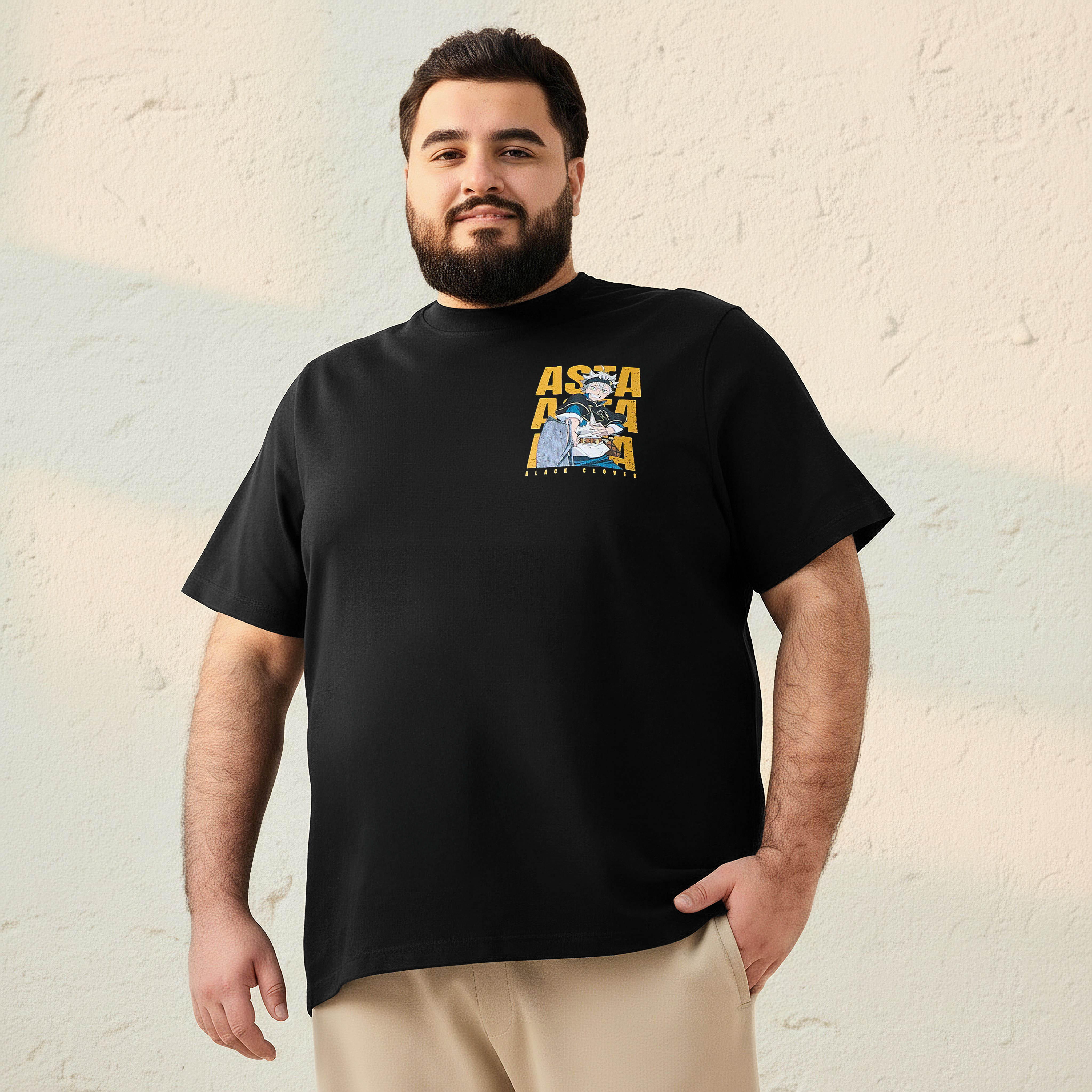 Men Regular Fit Crew Neck Short Sleeves Asta Print T-shirt-men-clothing-tshirtsandpolos-tshirts-image-1