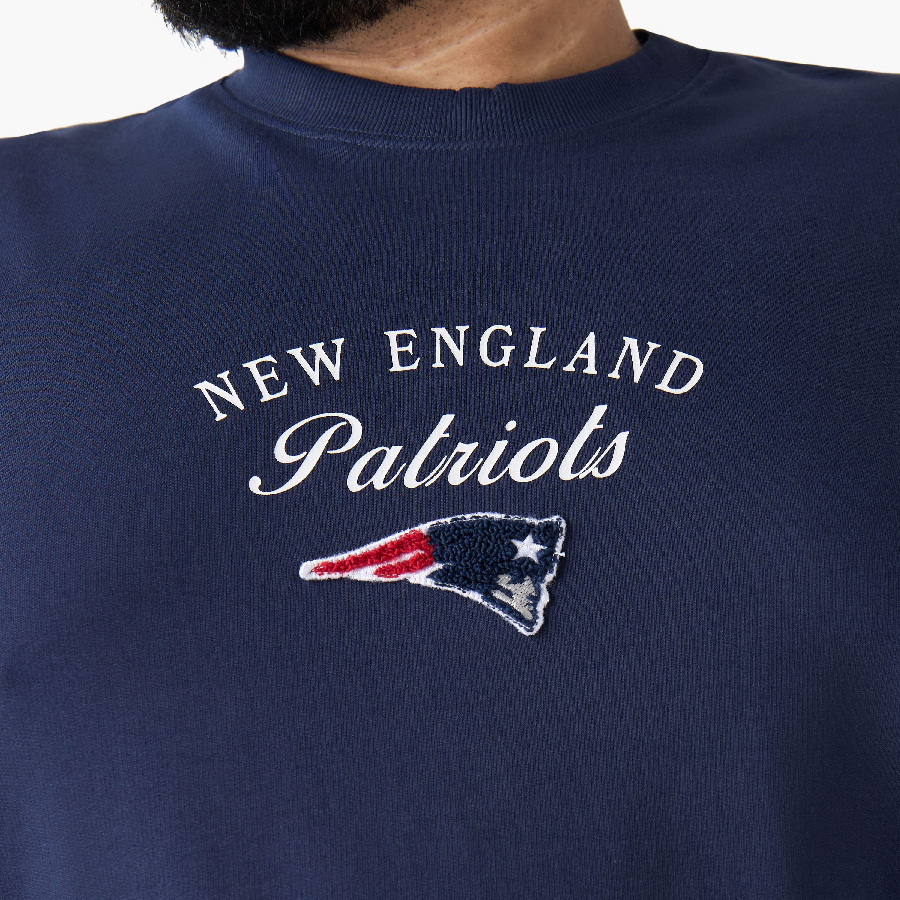 Men Regular Fit Crew Neck Short Sleeve New England Patriots Print T-shirt-men-clothing-tshirtsandpolos-tshirts-image-6