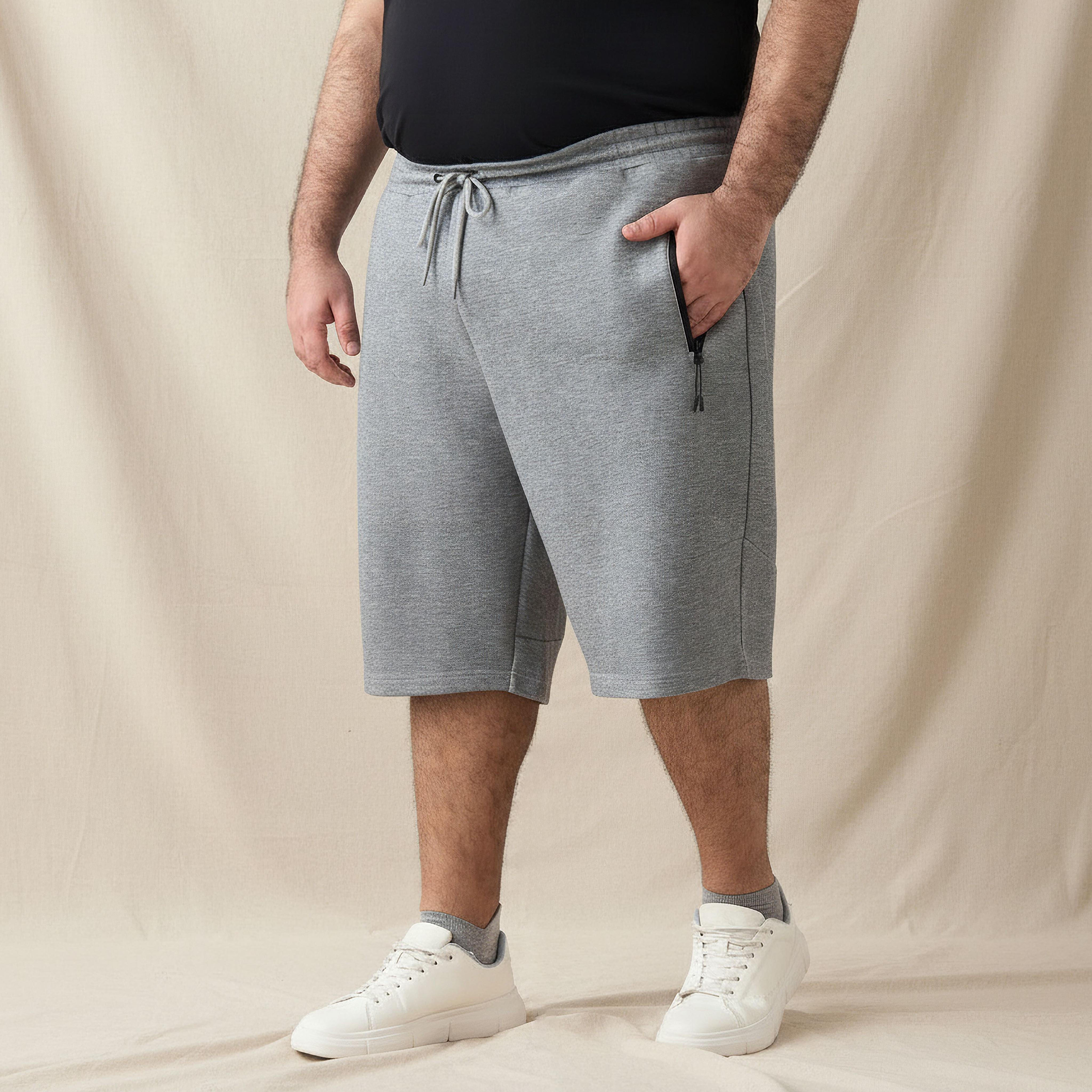 Men Relaxed Fit Shorts-men-clothing-bottoms-shorts-image-1