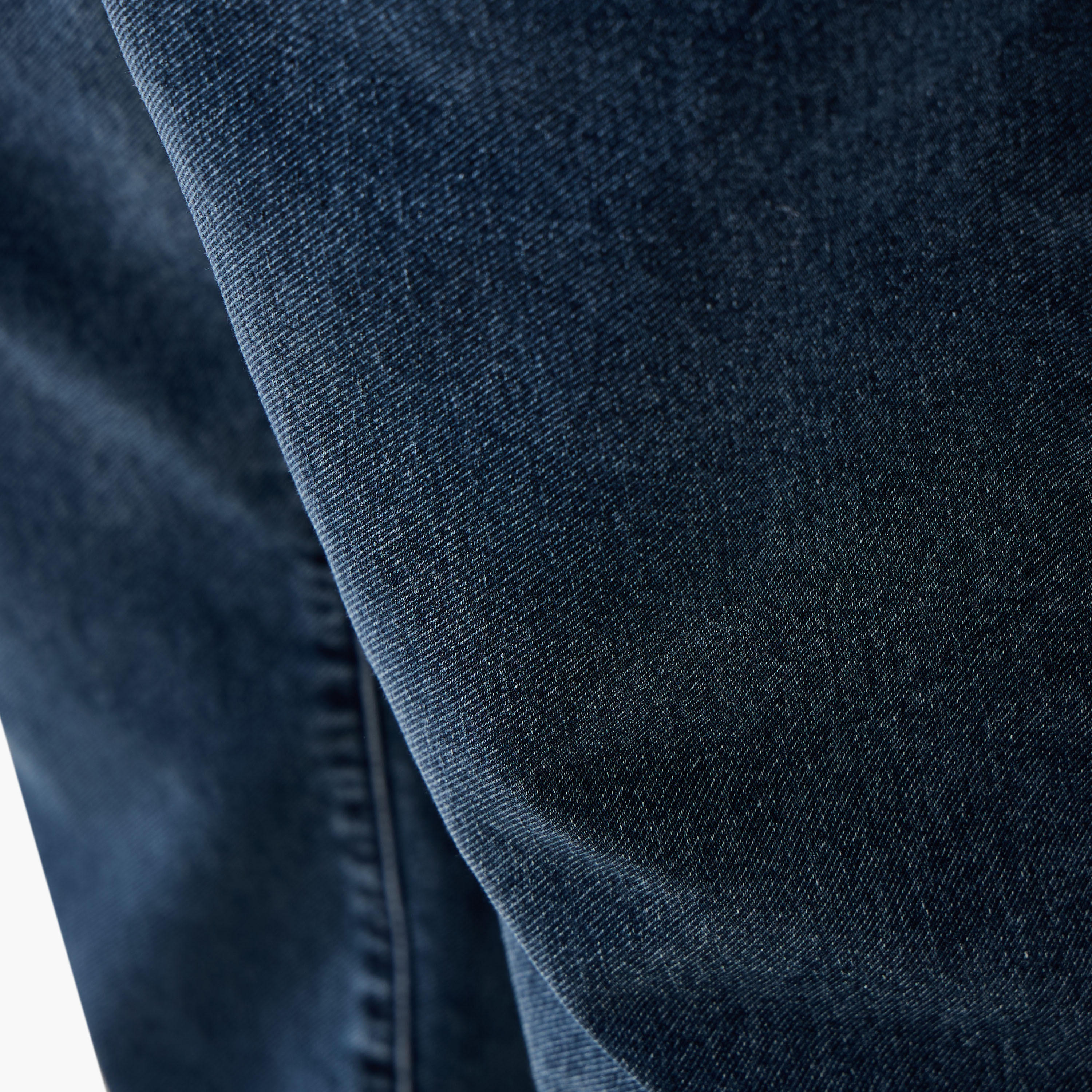 Men Relaxed Fit Flexi Waist Drawstring Closure Jeans-men-clothing-bottoms-jeans-image-6