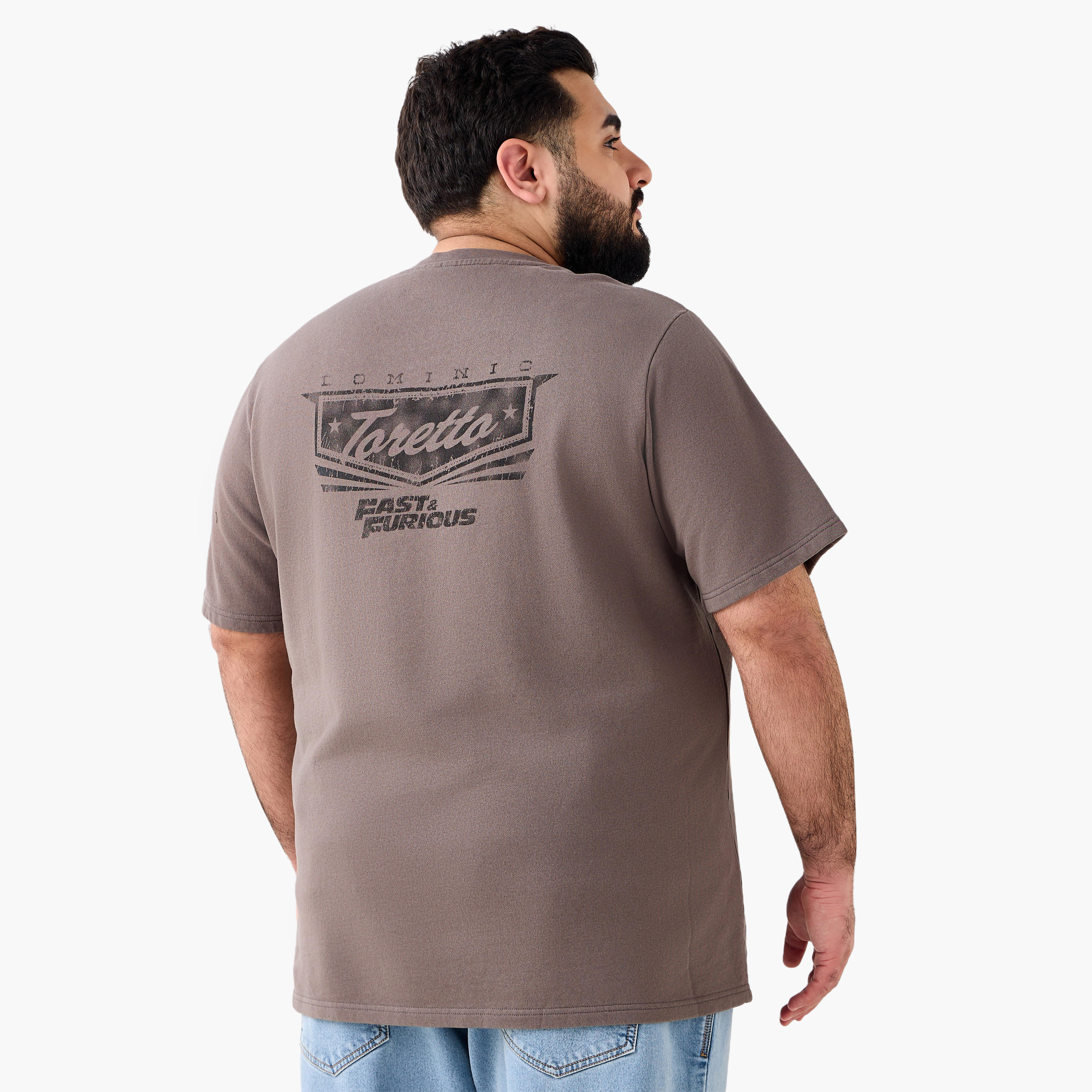 Men Regular Fit Crew Neck Short Sleeves Fast and Furious Print T-shirt-men-clothing-tshirtsandpolos-tshirts-image-5