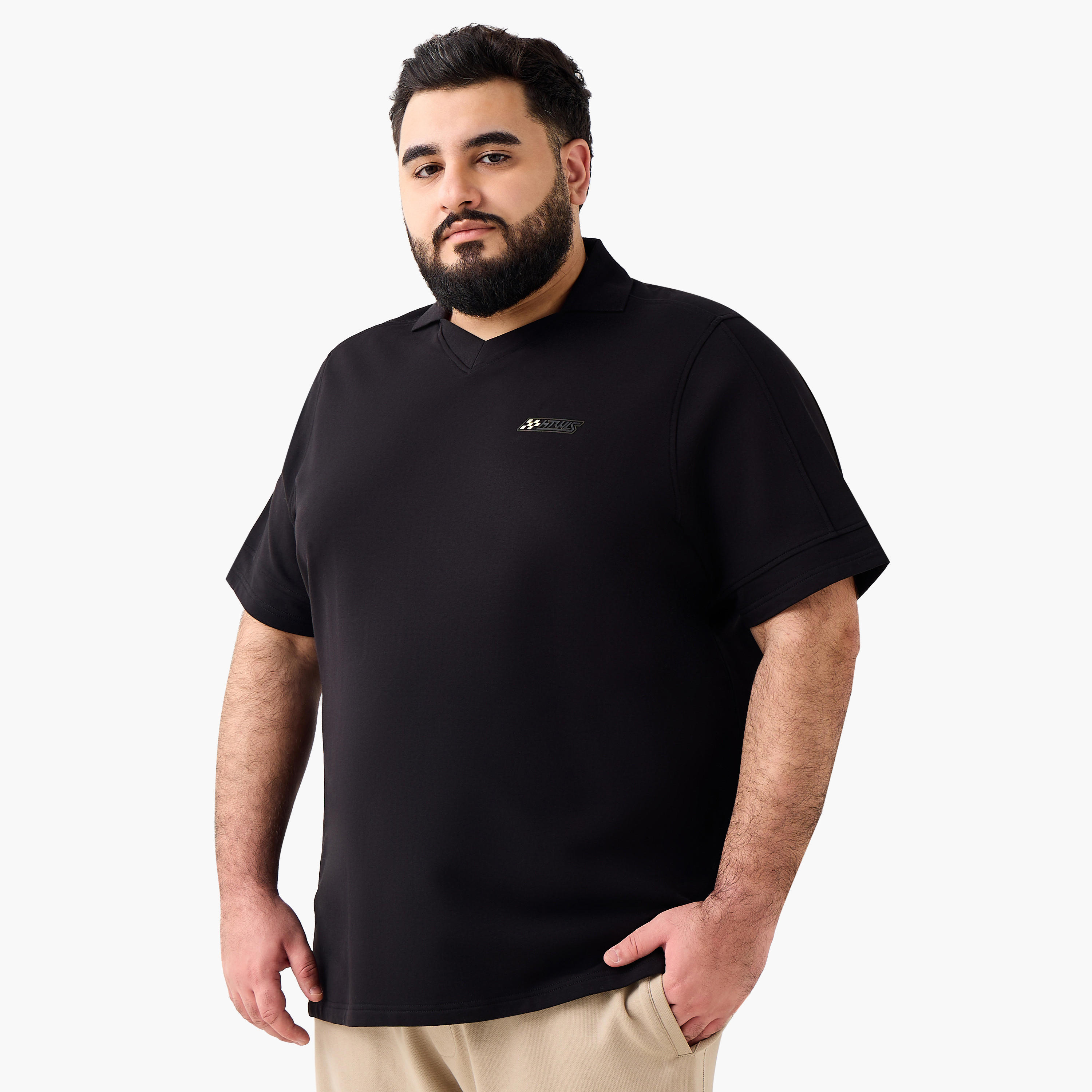 Men Short Sleeve Hot Wheels Print Polo T-shirt-men-clothing-tshirtsandpolos-polos-image-4