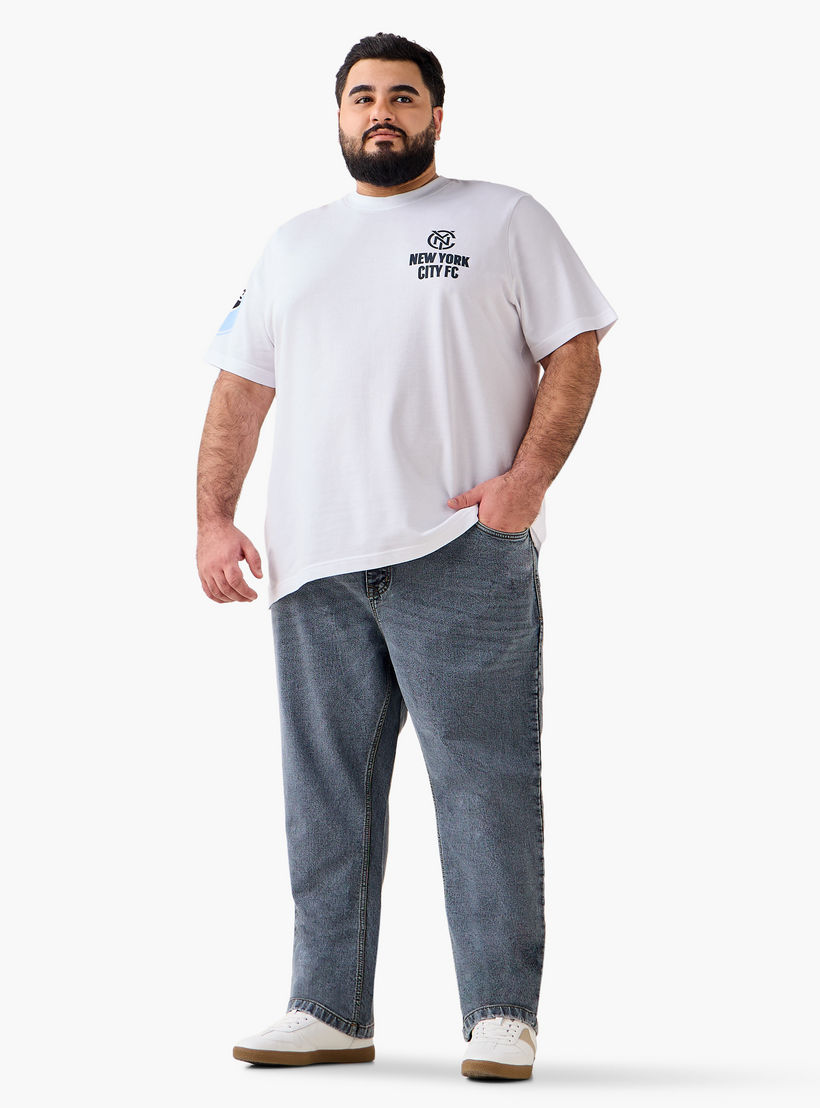 بنطلون جينز مطاطي بخصر مرن وقصة مريحة للرجال-men-clothing-bottoms-jeans-image-3