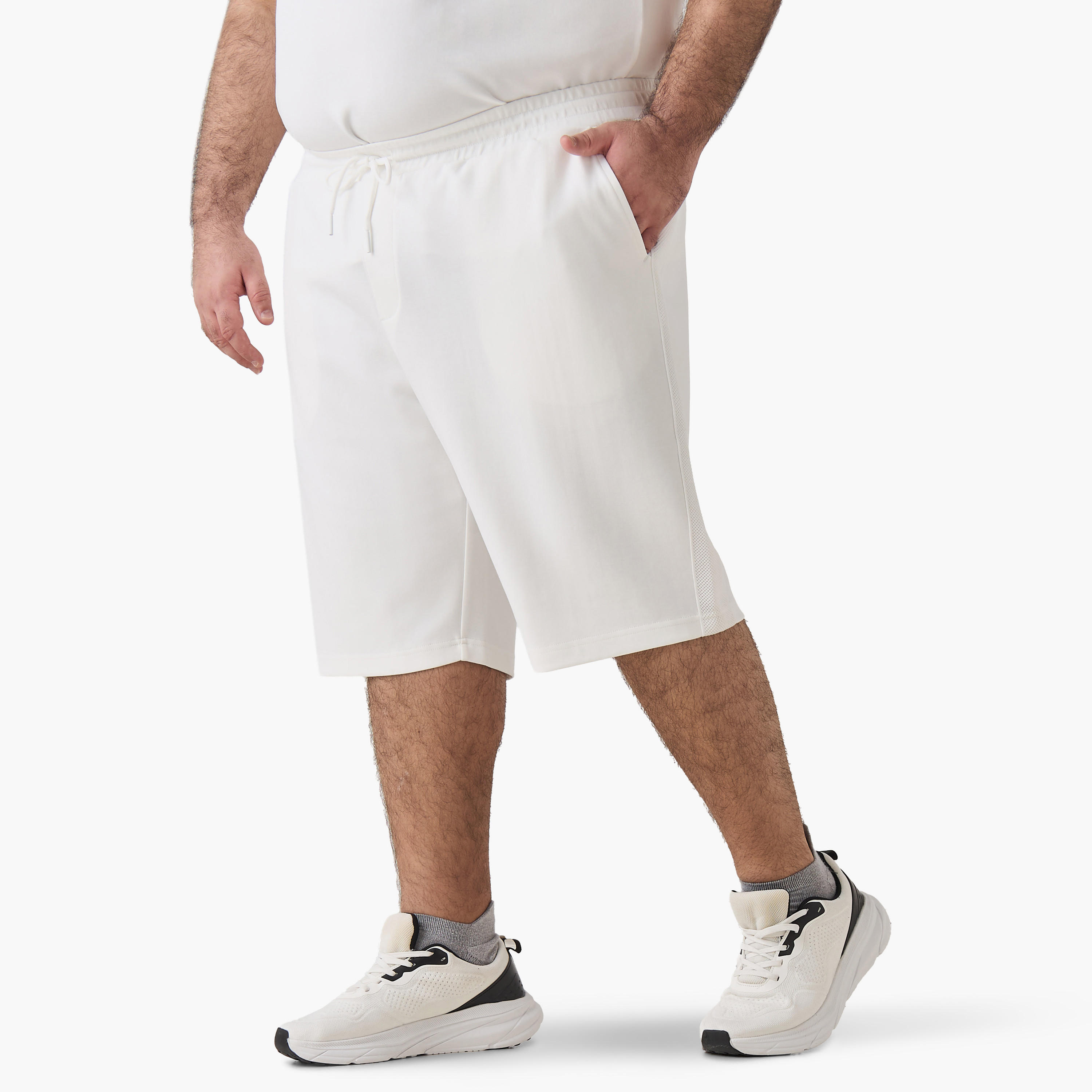 شورت قطن بقصة عادية للرجال-men-clothing-bottoms-shorts-image-2
