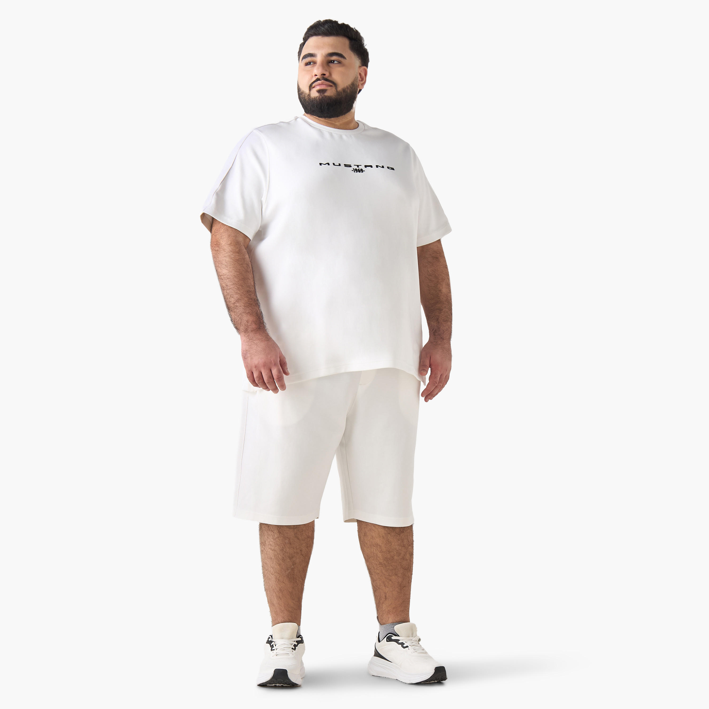 شورت قطن بقصة عادية للرجال-men-clothing-bottoms-shorts-image-3