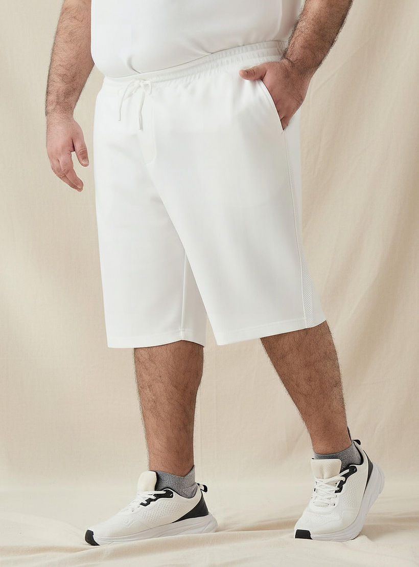 شورت قطن بقصة عادية للرجال-men-clothing-bottoms-shorts-image-1