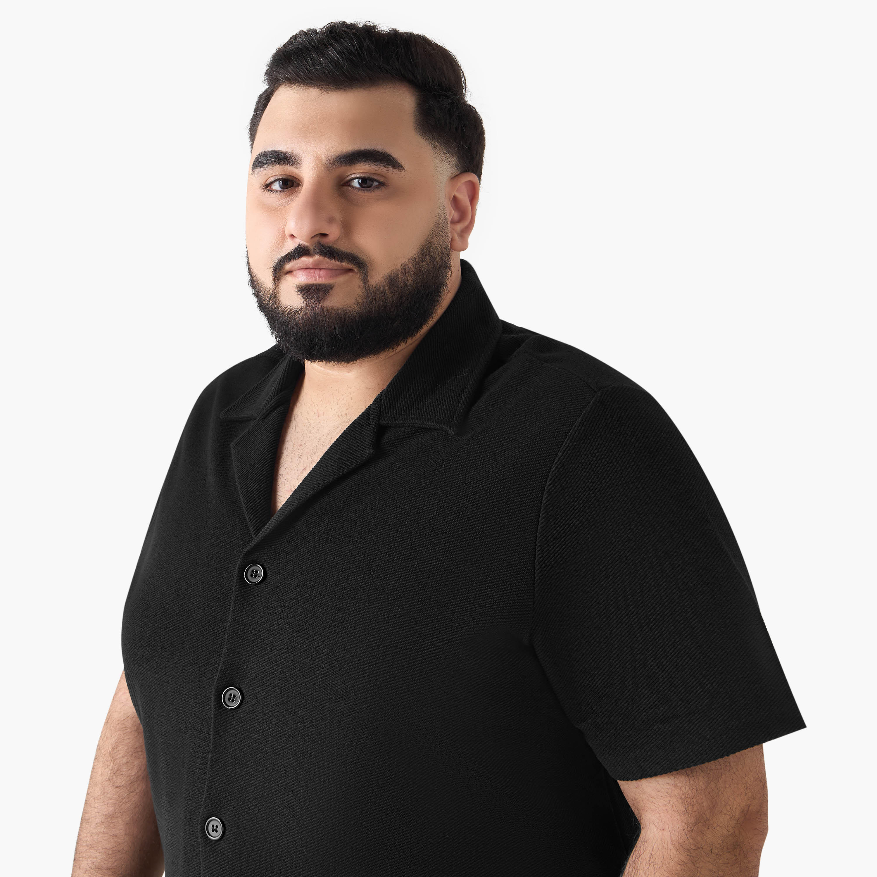 قميص رجالي بأكمام قصيرة وياقة وقصة عادية-men-clothing-shirts-image-5