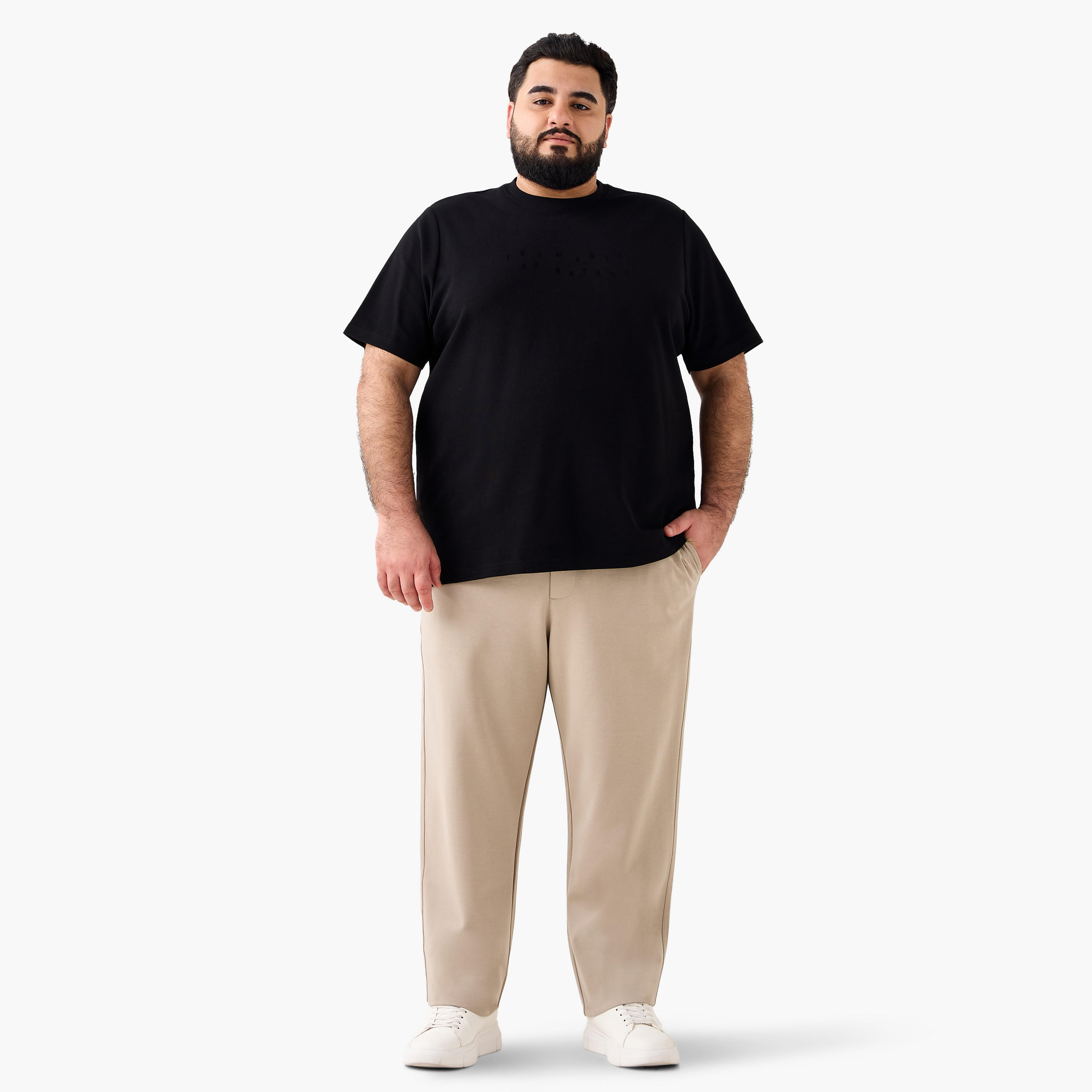 Men Regular Fit Crew Neck Short Sleeves Graphic Embossed T-shirt-men-clothing-tshirtsandpolos-tshirts-image-3