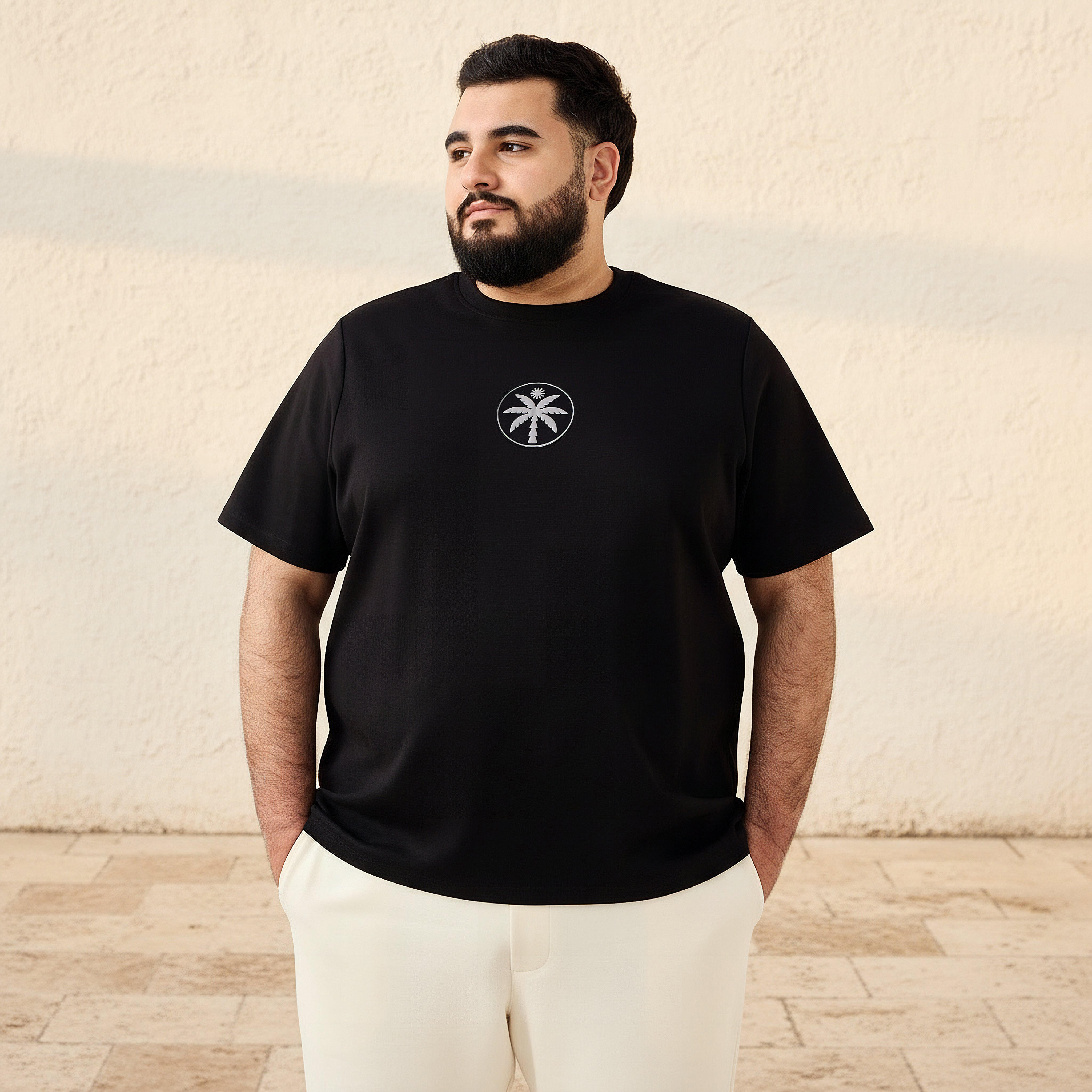 Men Regular Fit Crew Neck Short Sleeves Graphic T-shirt-men-clothing-tshirtsandpolos-tshirts-image-1