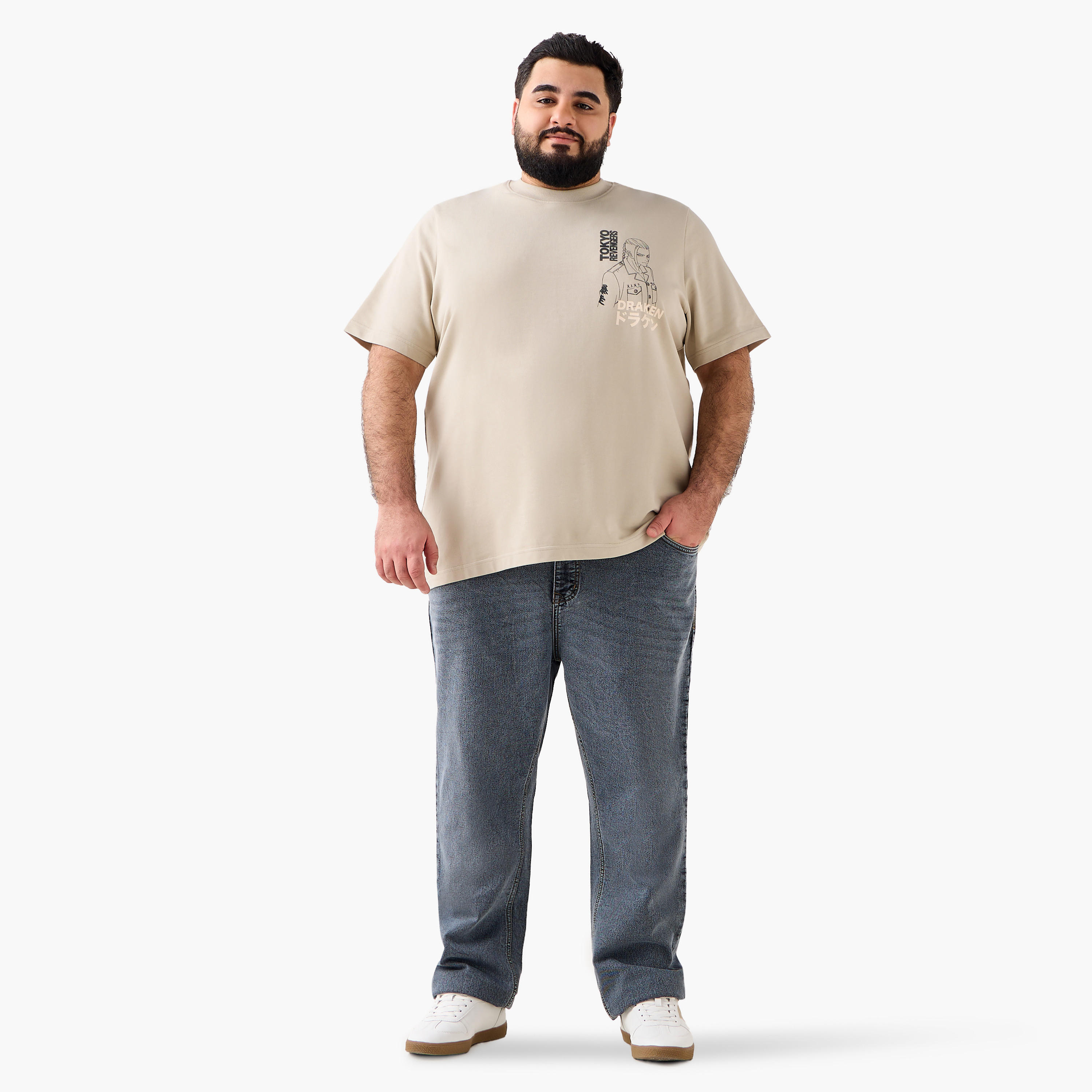 Men Regular Fit Crew Neck Short Sleeves Anime Print T-shirt-men-clothing-tshirtsandpolos-tshirts-image-4