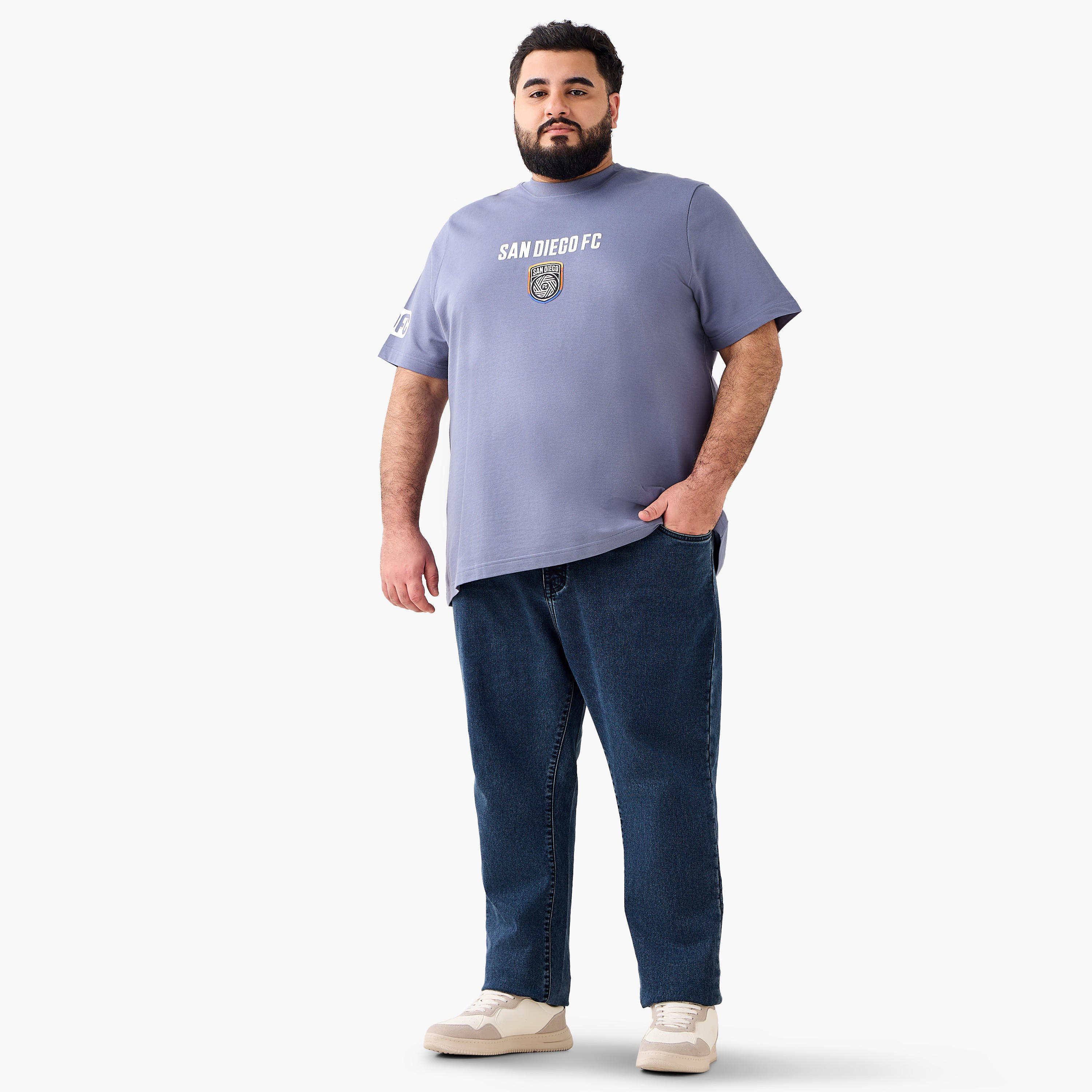 Men Regular Fit Crew Neck Short Sleeves San Diego FC Print T-shirt-men-clothing-tshirtsandpolos-tshirts-image-4