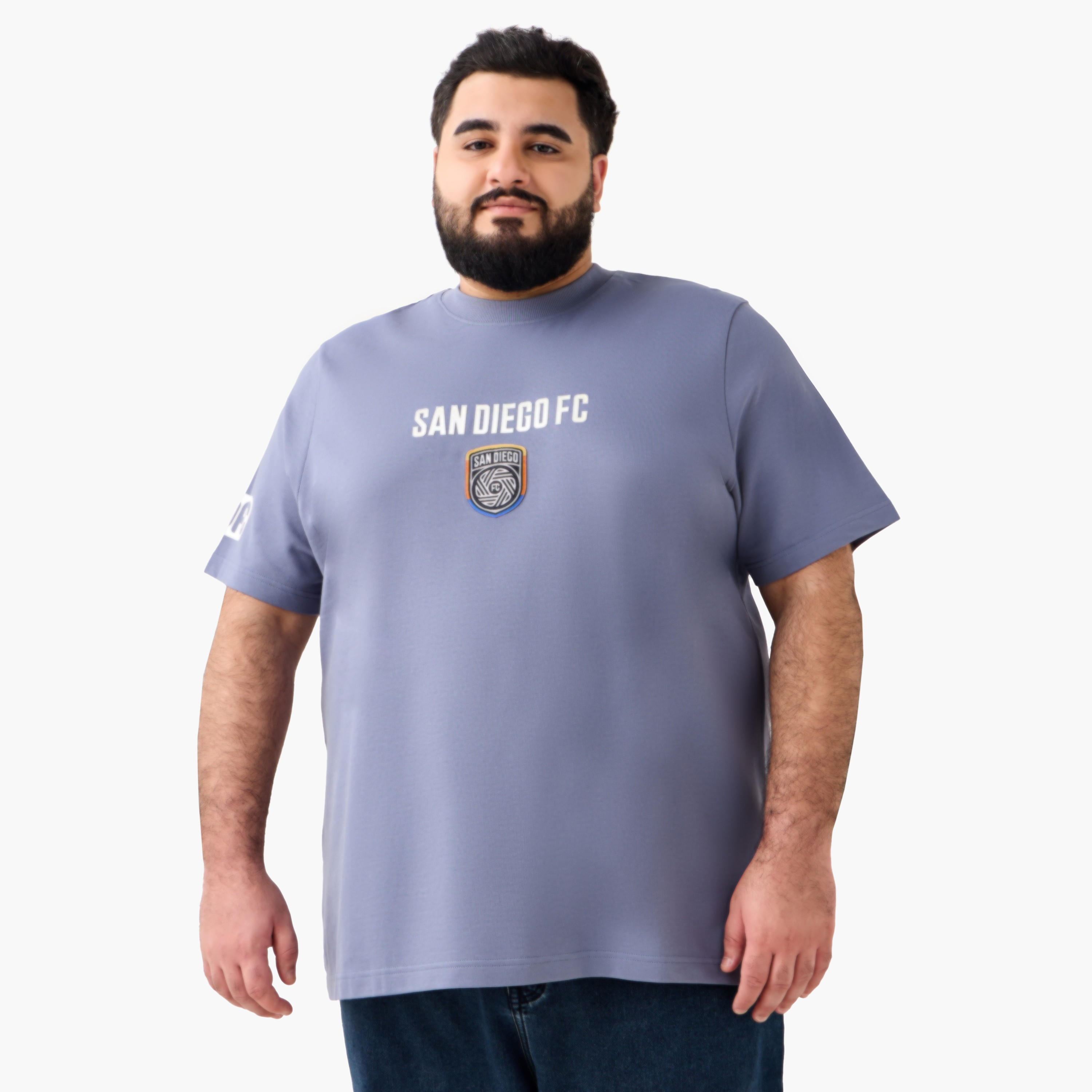 Men Regular Fit Crew Neck Short Sleeves San Diego FC Print T-shirt-men-clothing-tshirtsandpolos-tshirts-image-5